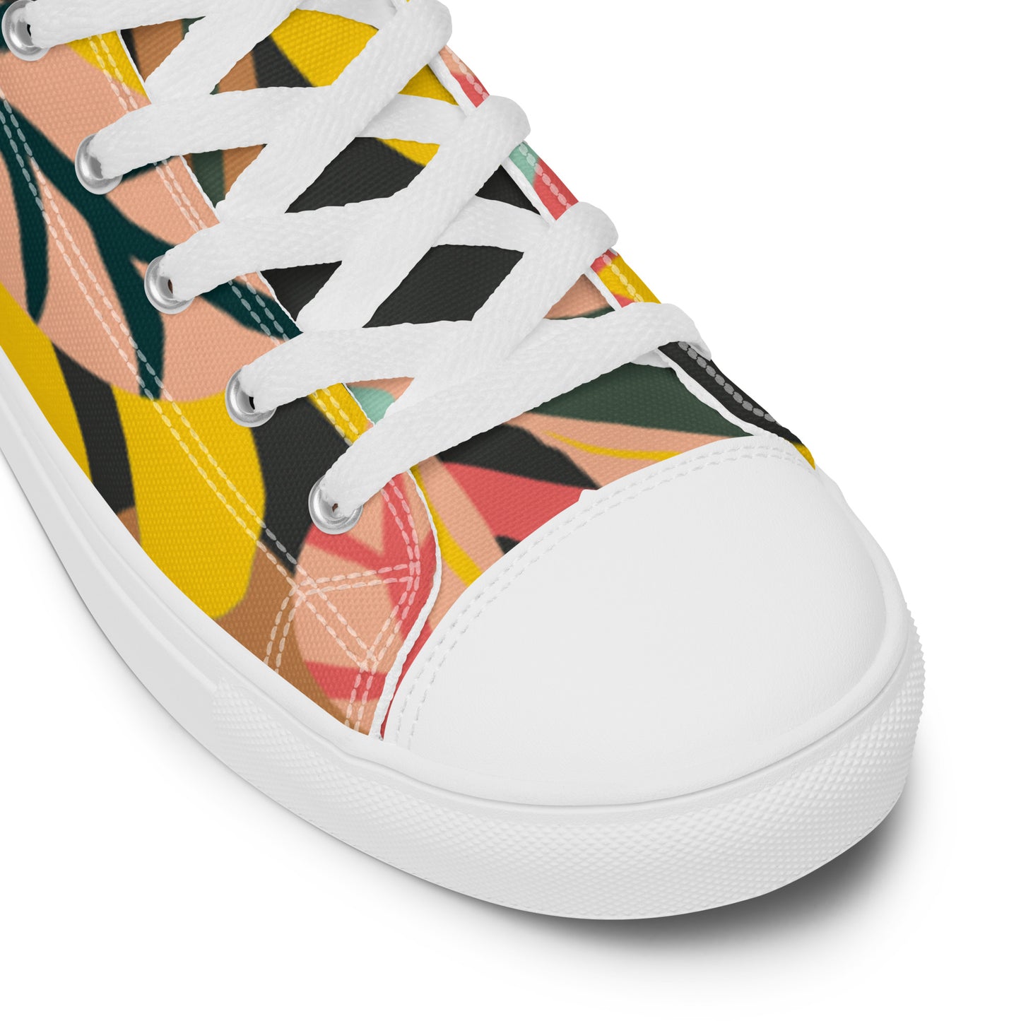 Men’s high top canvas shoes