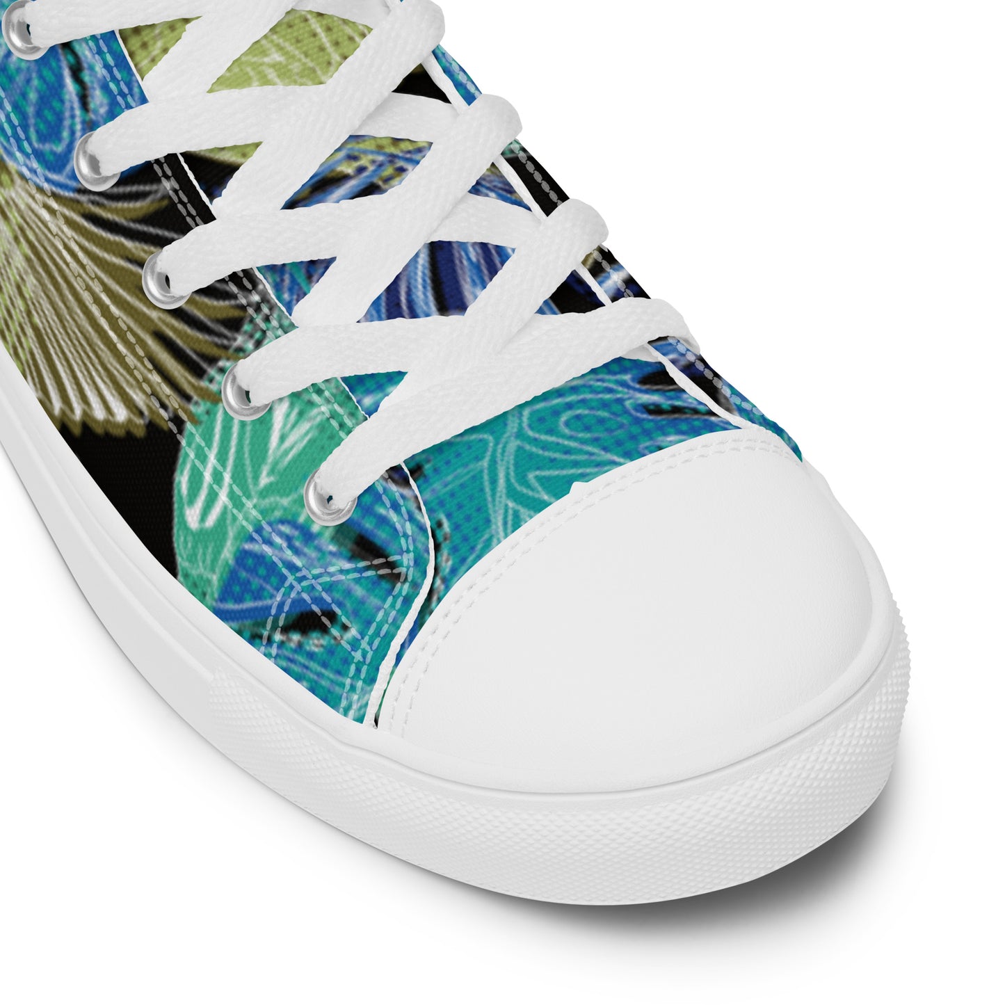 Men’s high top canvas shoes