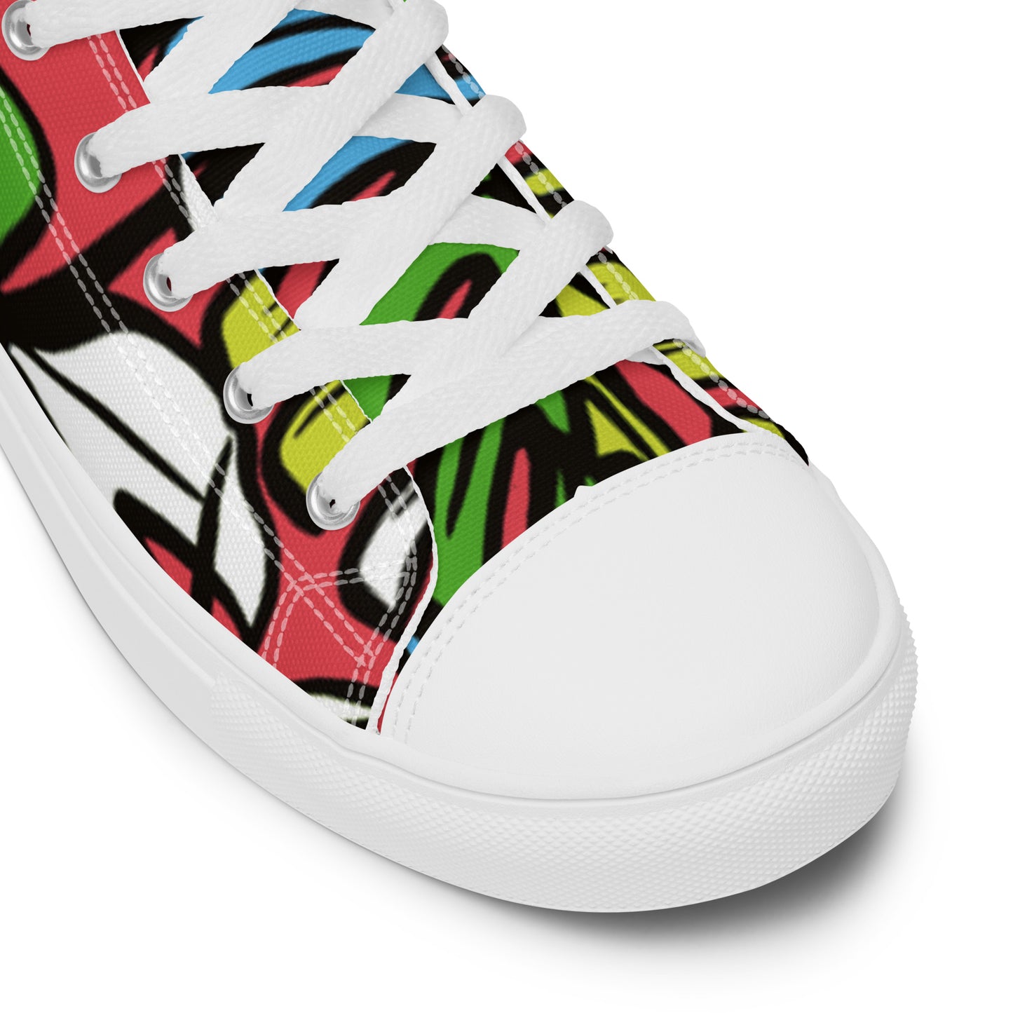 Men’s high top canvas shoes