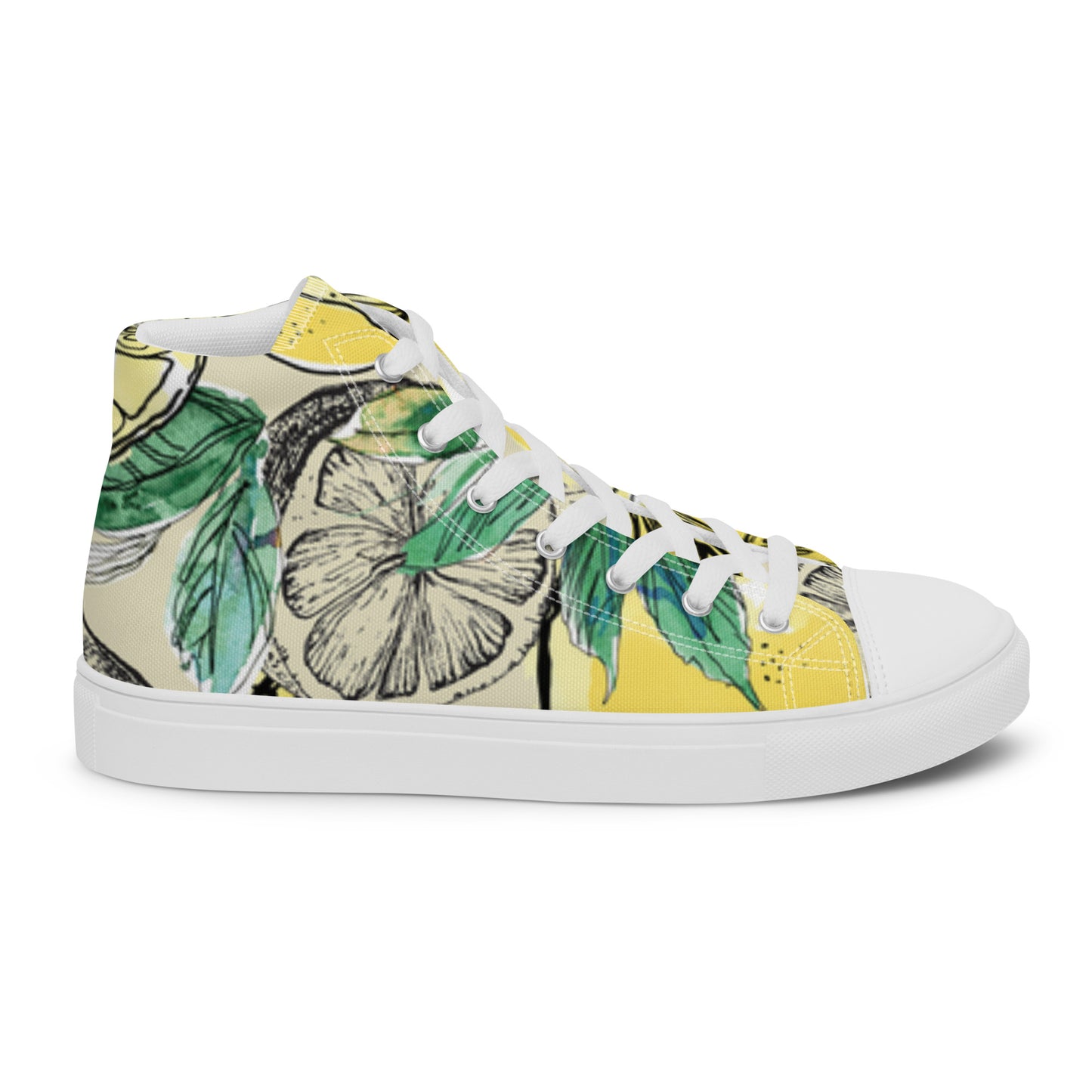 Men’s high top canvas shoes