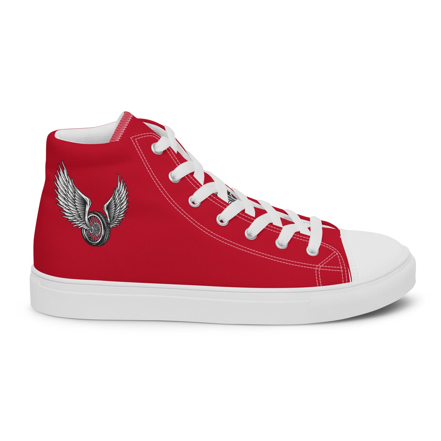 Men’s high top canvas shoes