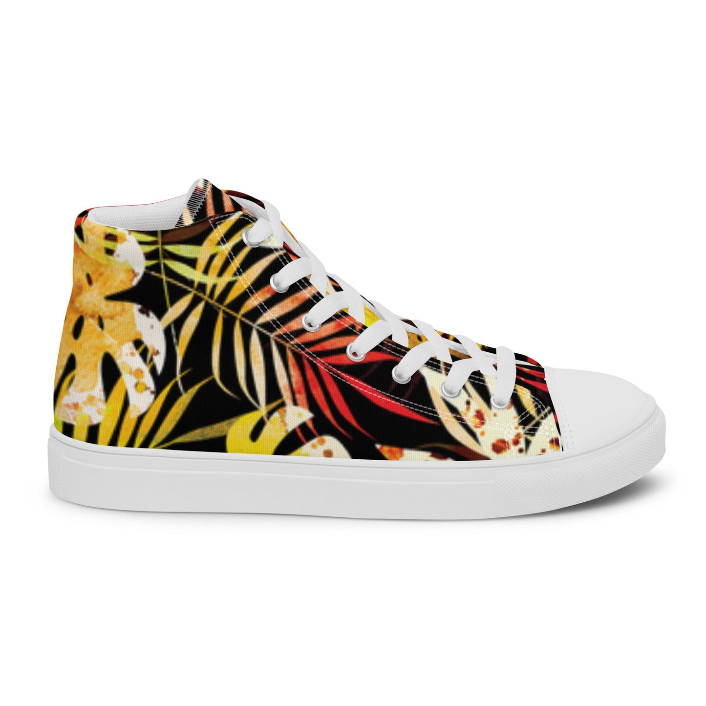 Men’s high top canvas shoes