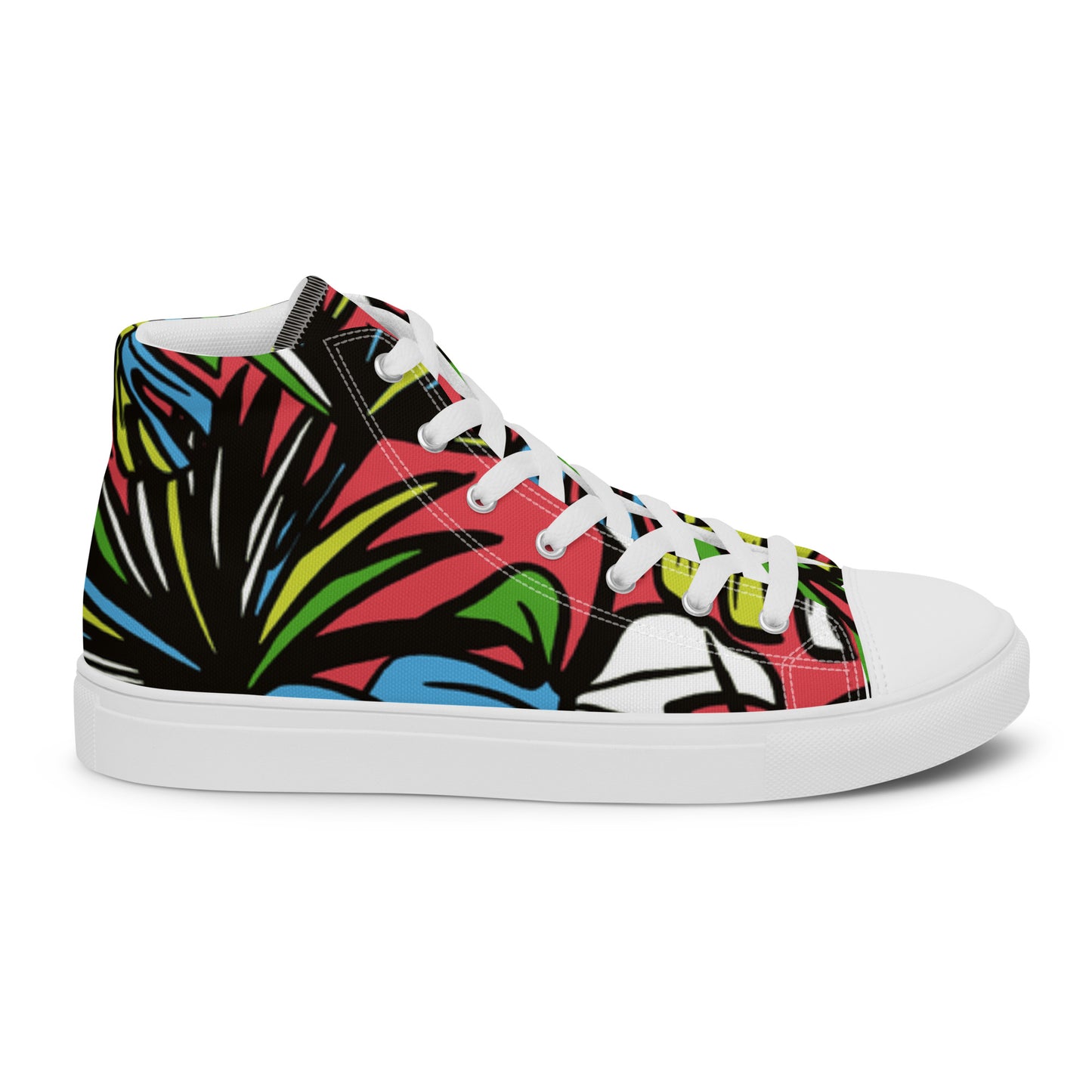 Men’s high top canvas shoes