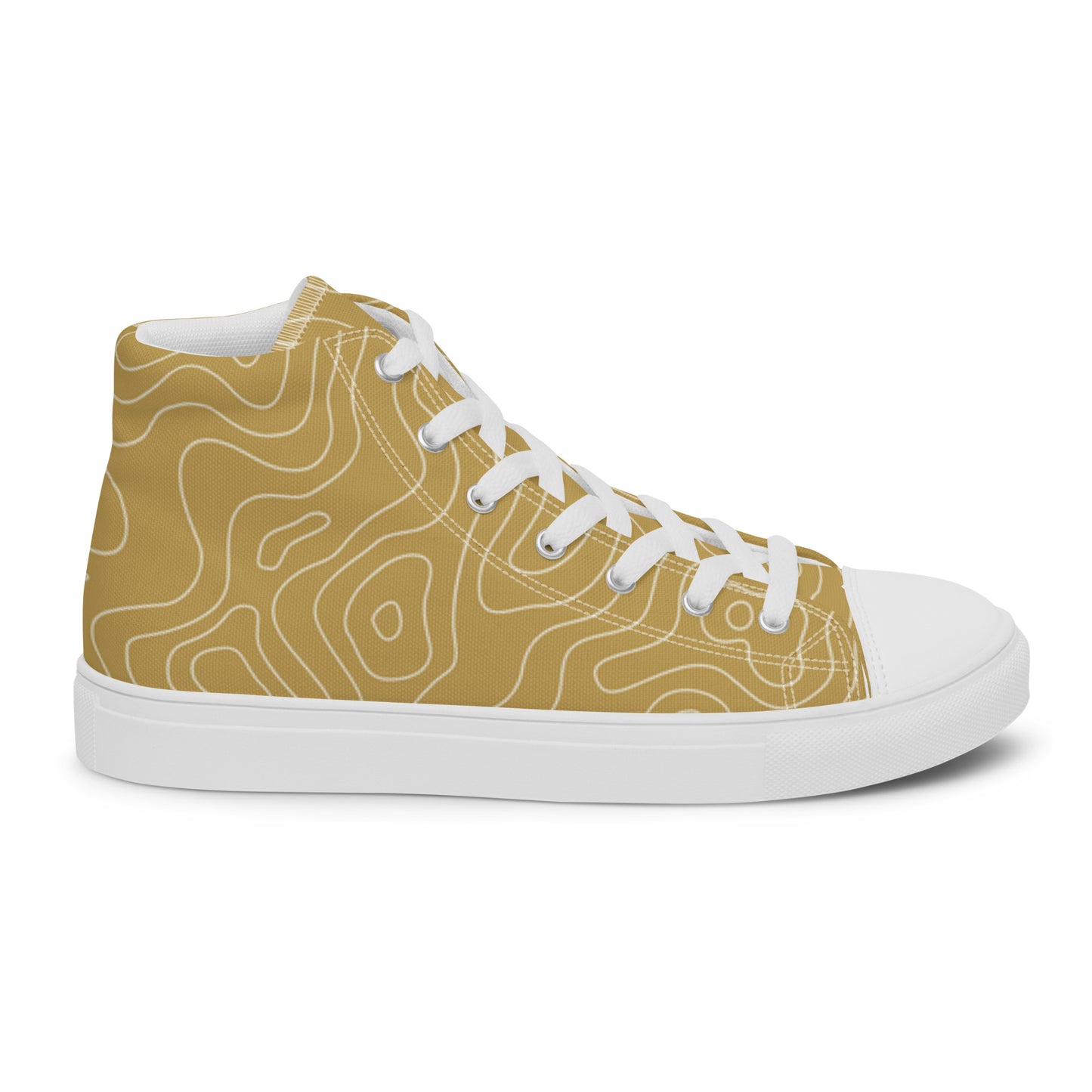 Men’s high top canvas shoes