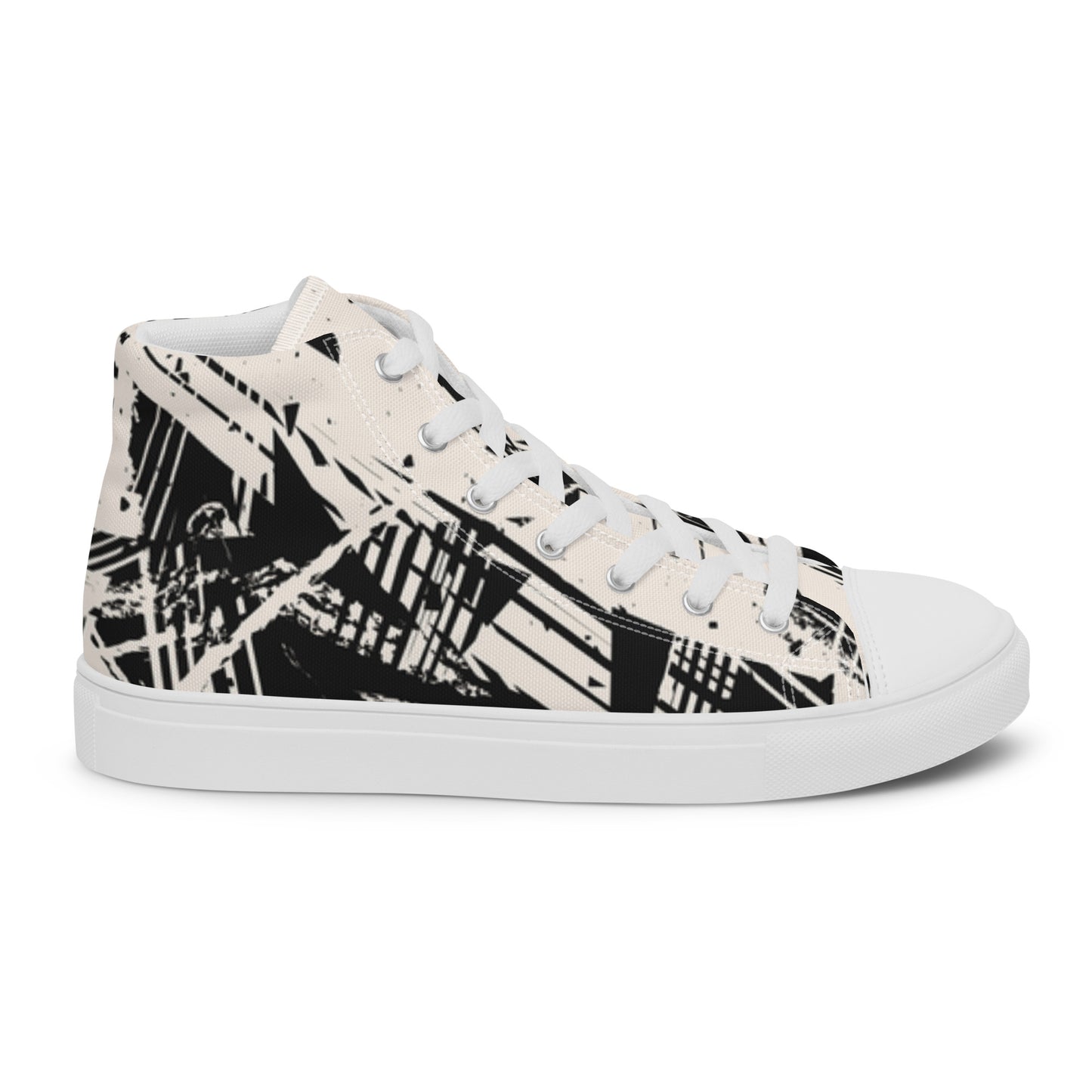 Men’s high top canvas shoes