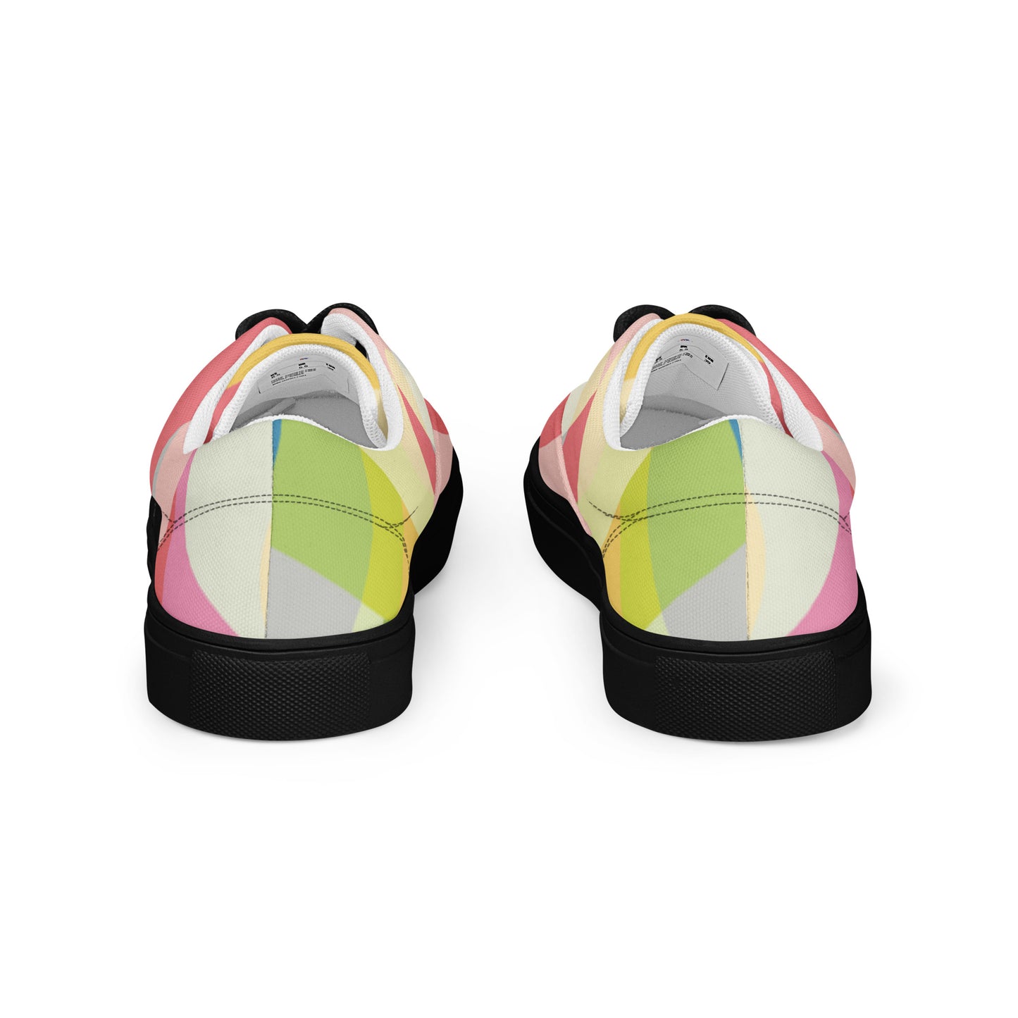 Chaussures à lacets en toile pour hommes
