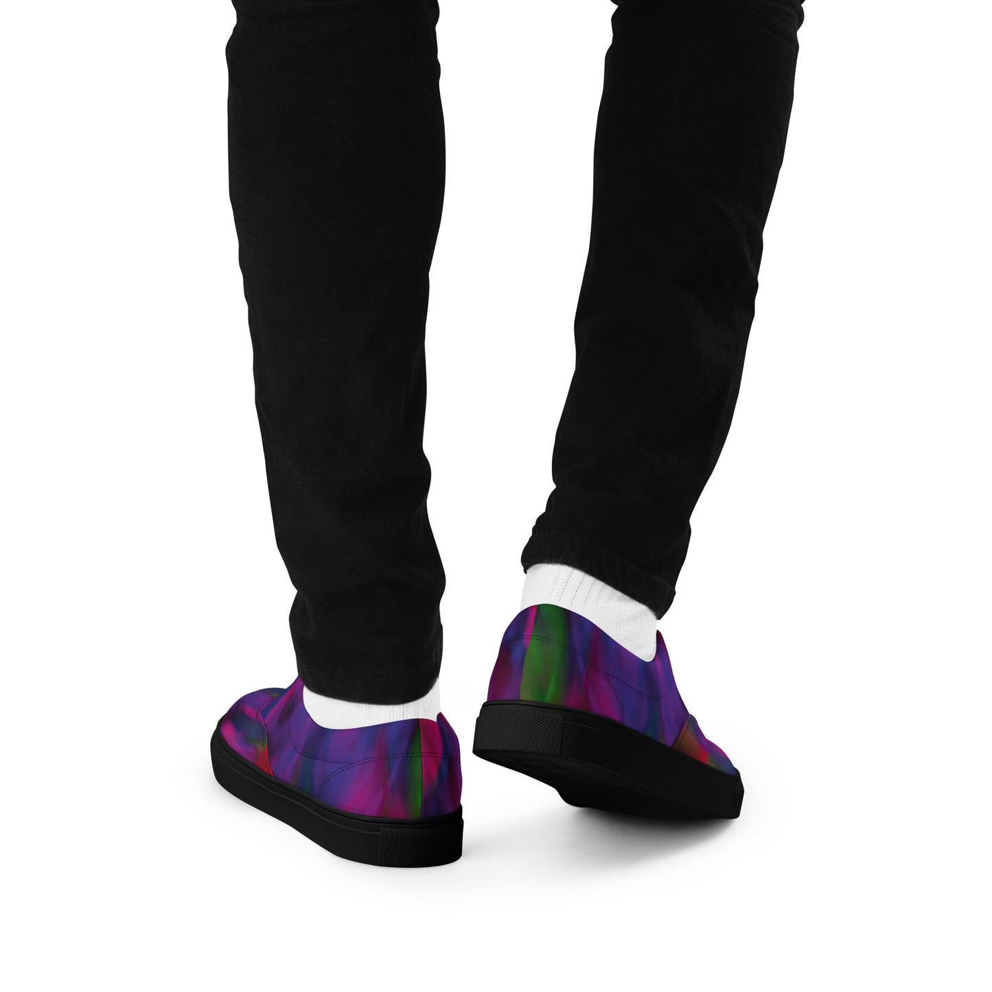 Men’s lace-up canvas shoes