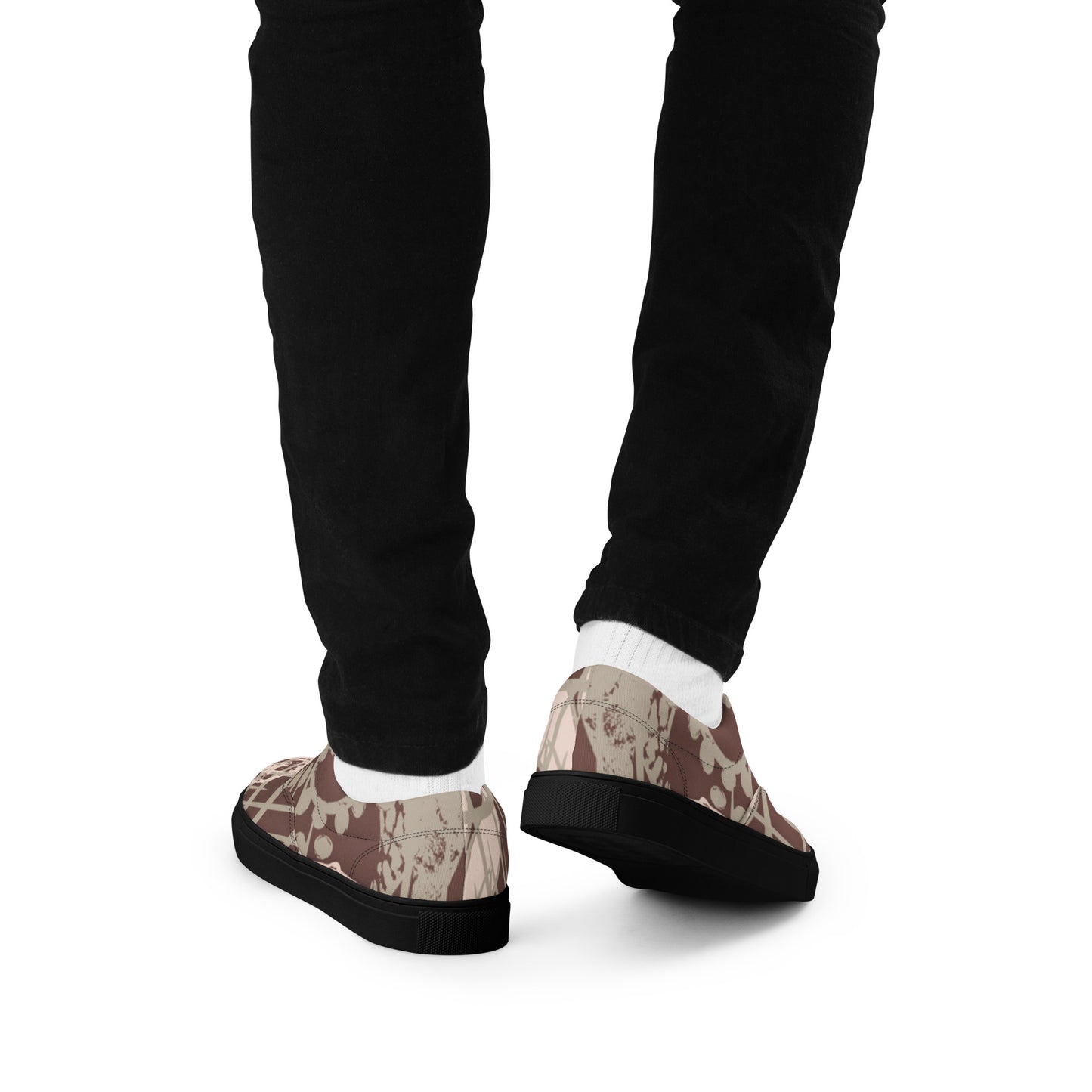 Men’s lace-up canvas shoes