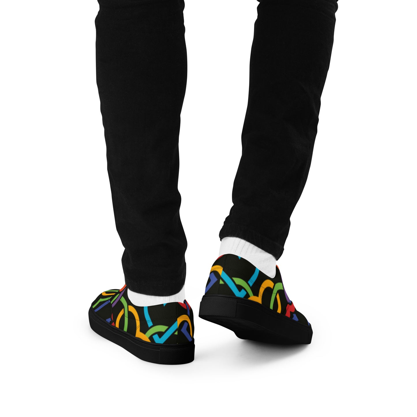 Men’s lace-up canvas shoes
