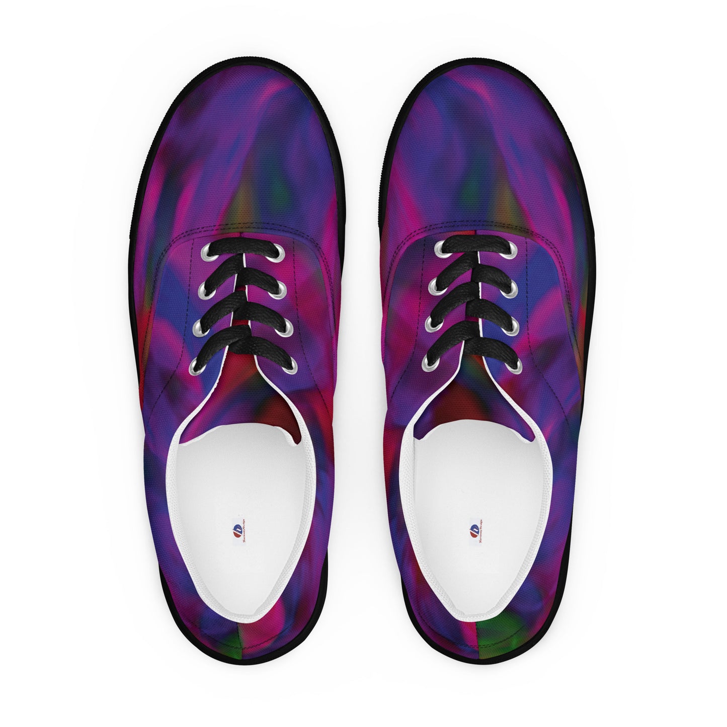 Men’s lace-up canvas shoes