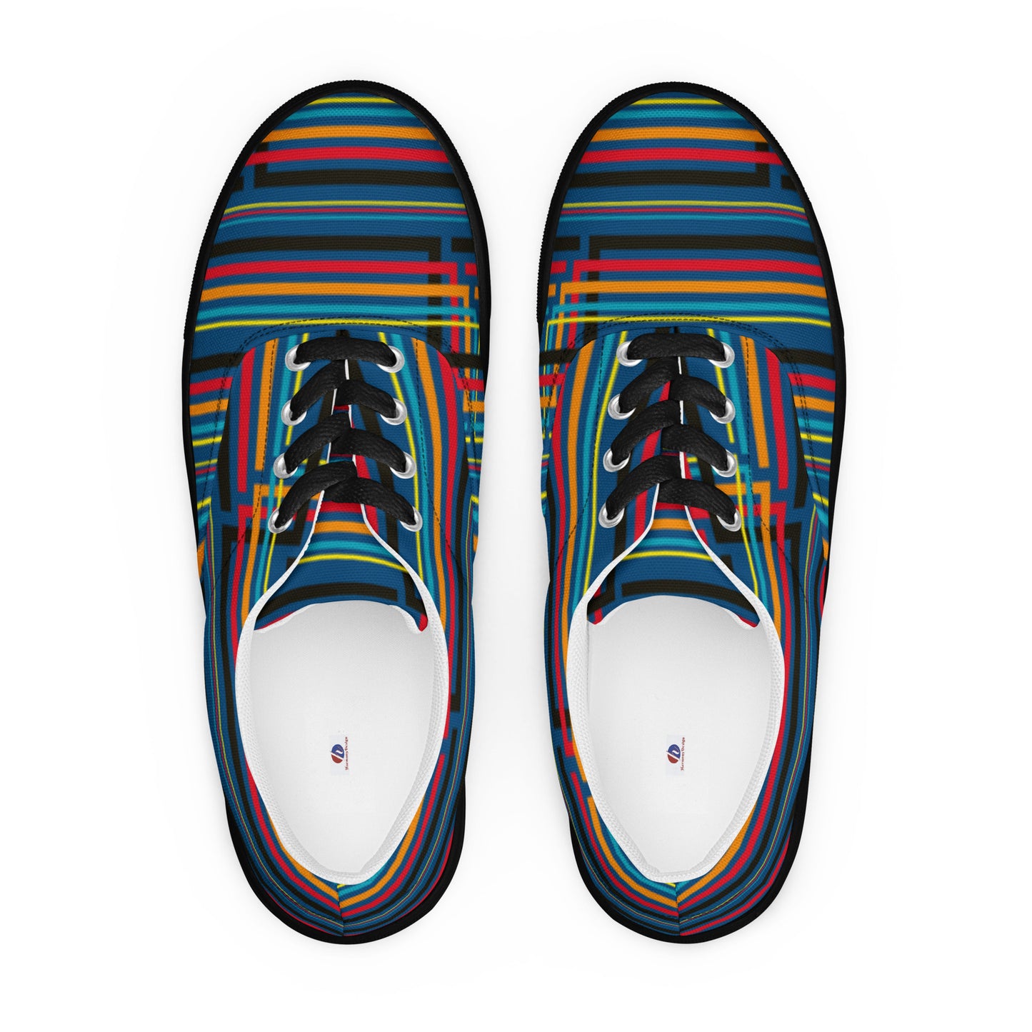 Men’s lace-up canvas shoes