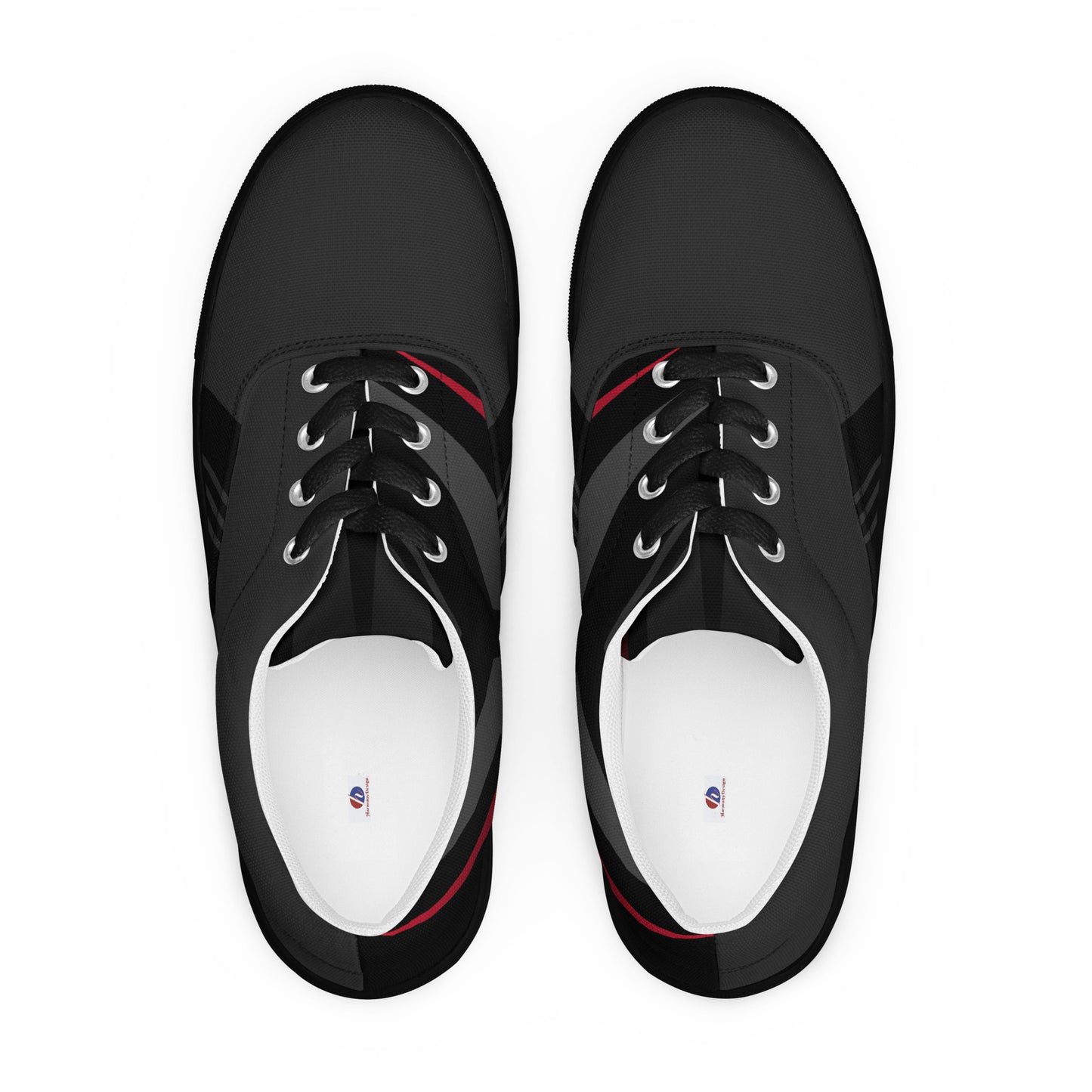 Men’s lace-up canvas shoes