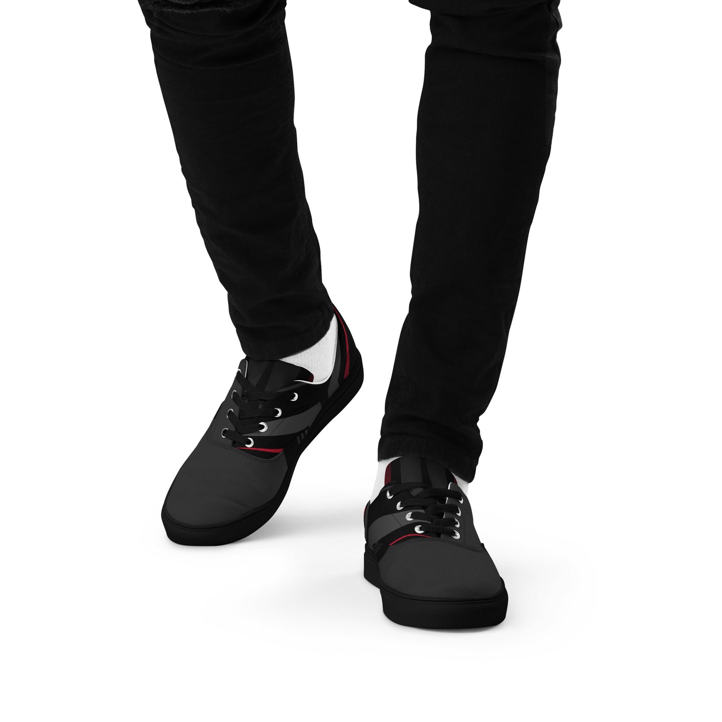Men’s lace-up canvas shoes