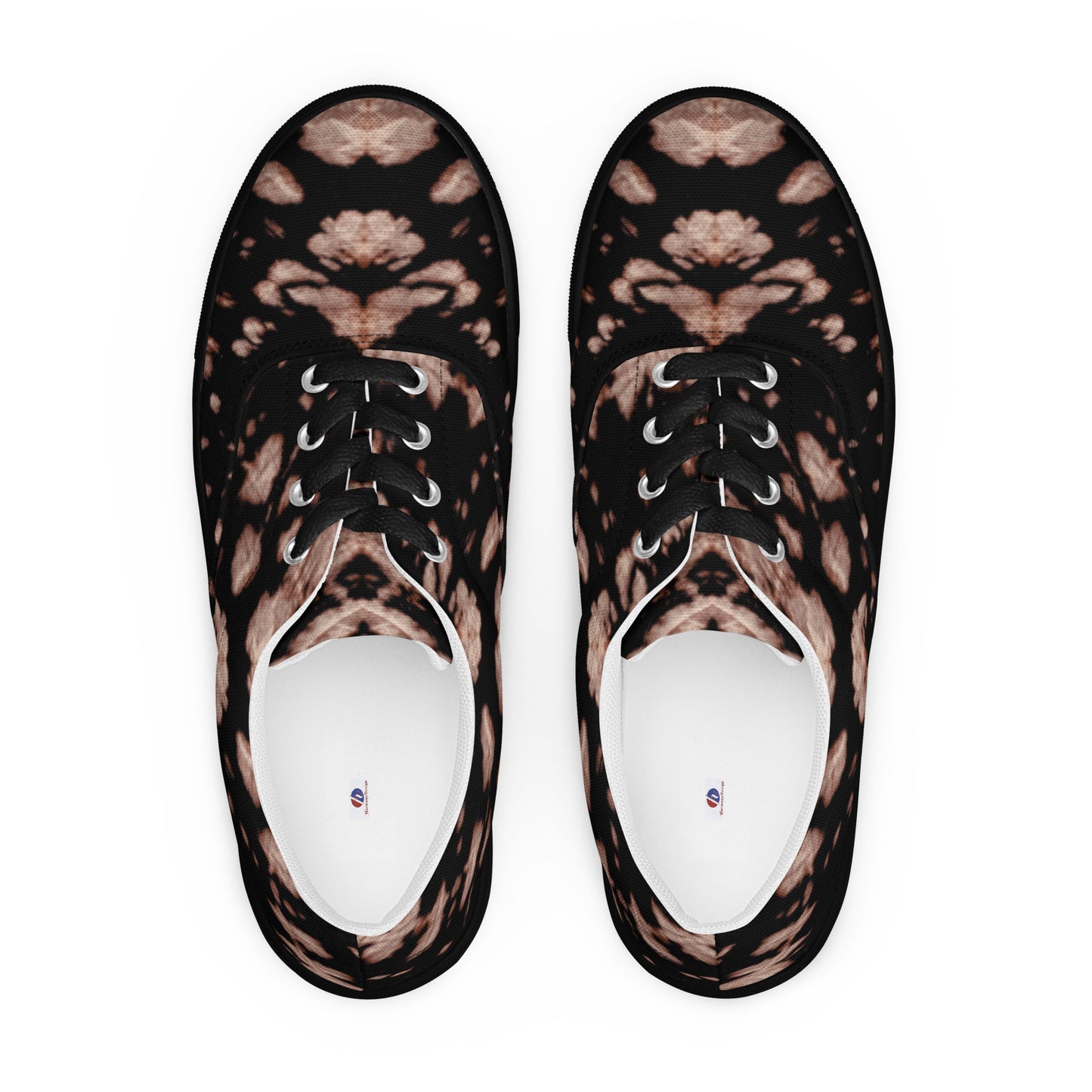 Men’s lace-up canvas shoes