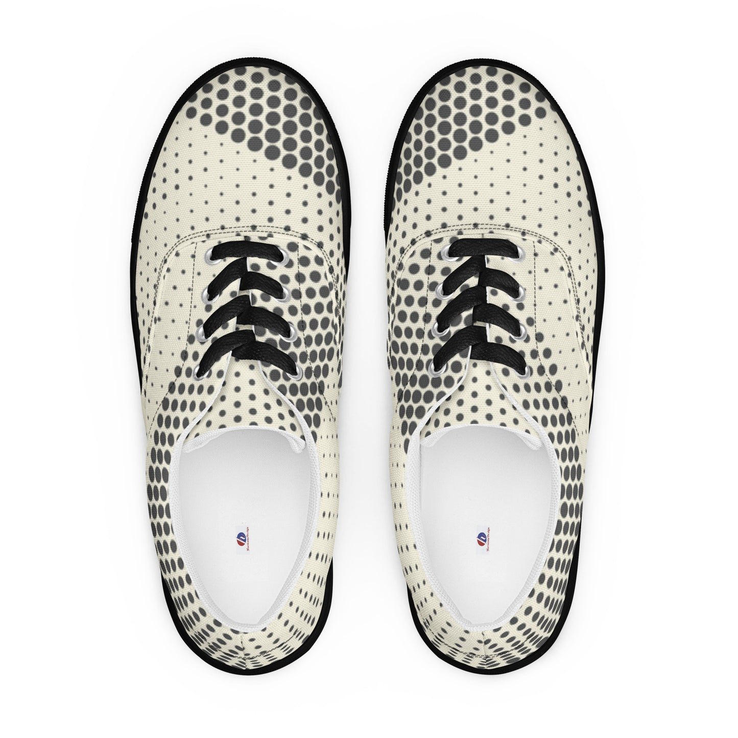 Men’s lace-up canvas shoes