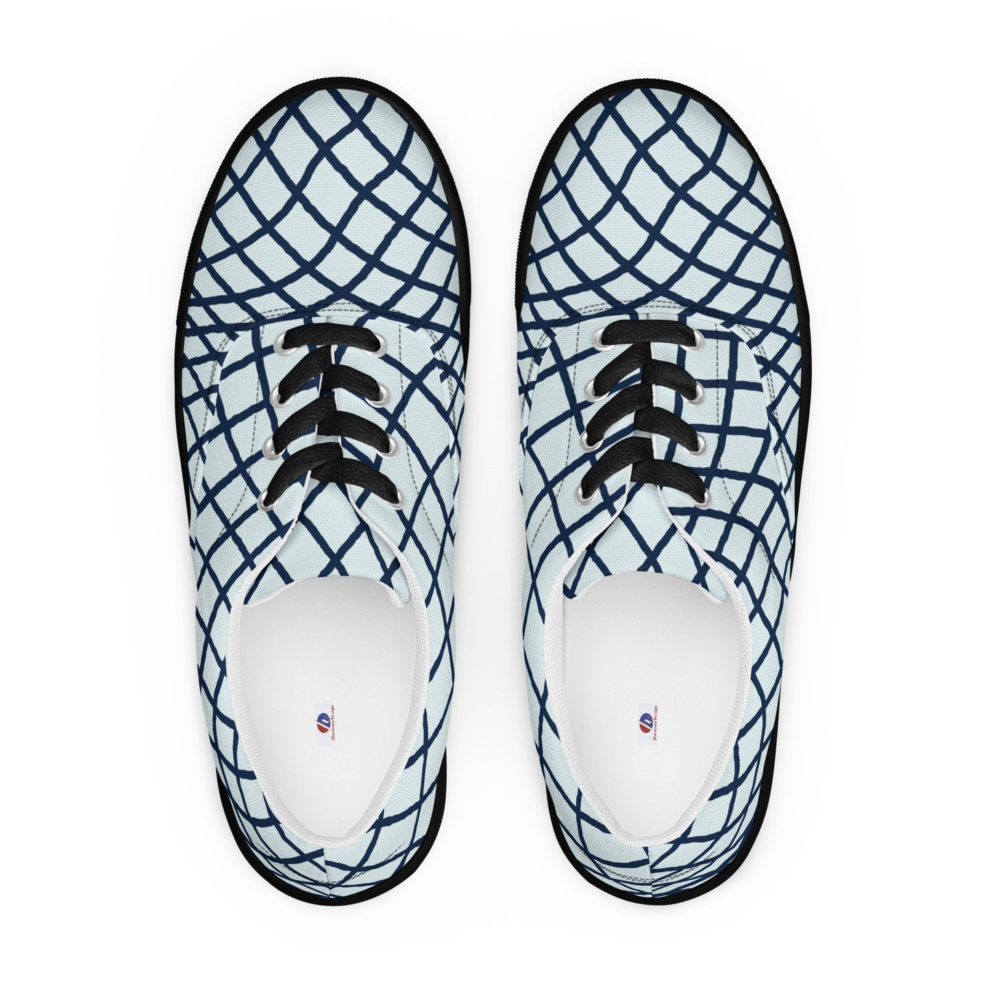 Men’s lace-up canvas shoes