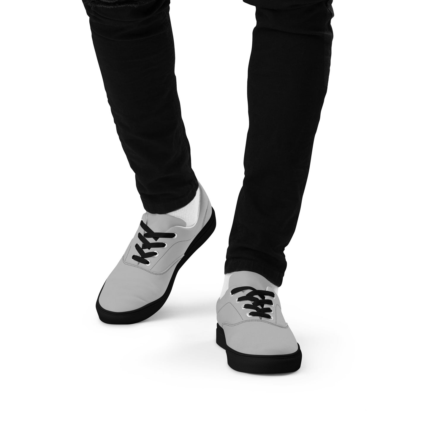 Men’s lace-up canvas shoes