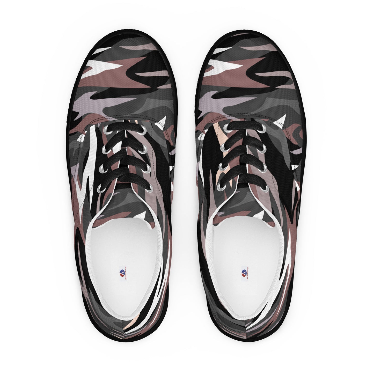 Men’s lace-up canvas shoes
