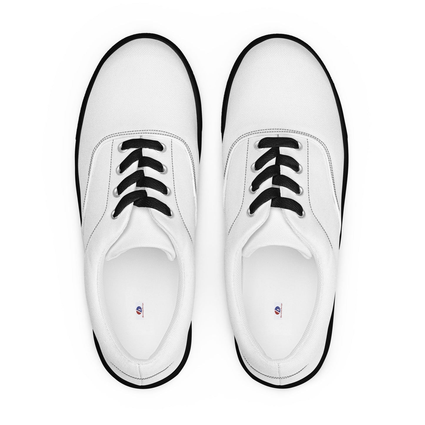 Men’s lace-up canvas shoes