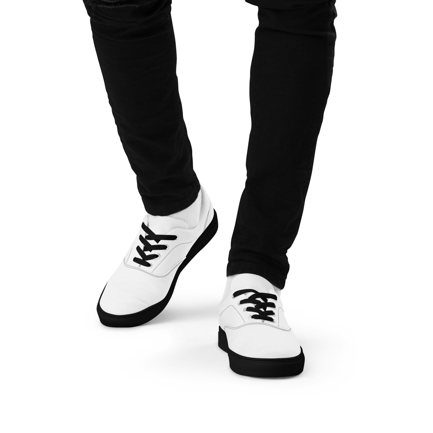 Men’s lace-up canvas shoes