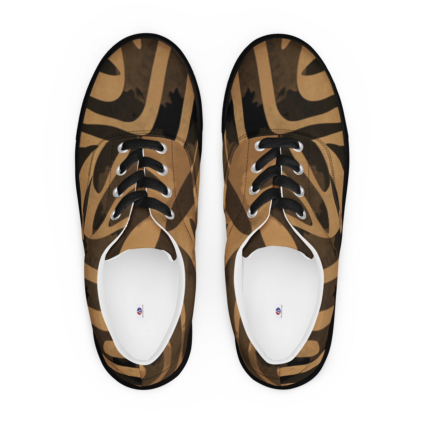 Men’s lace-up canvas shoes