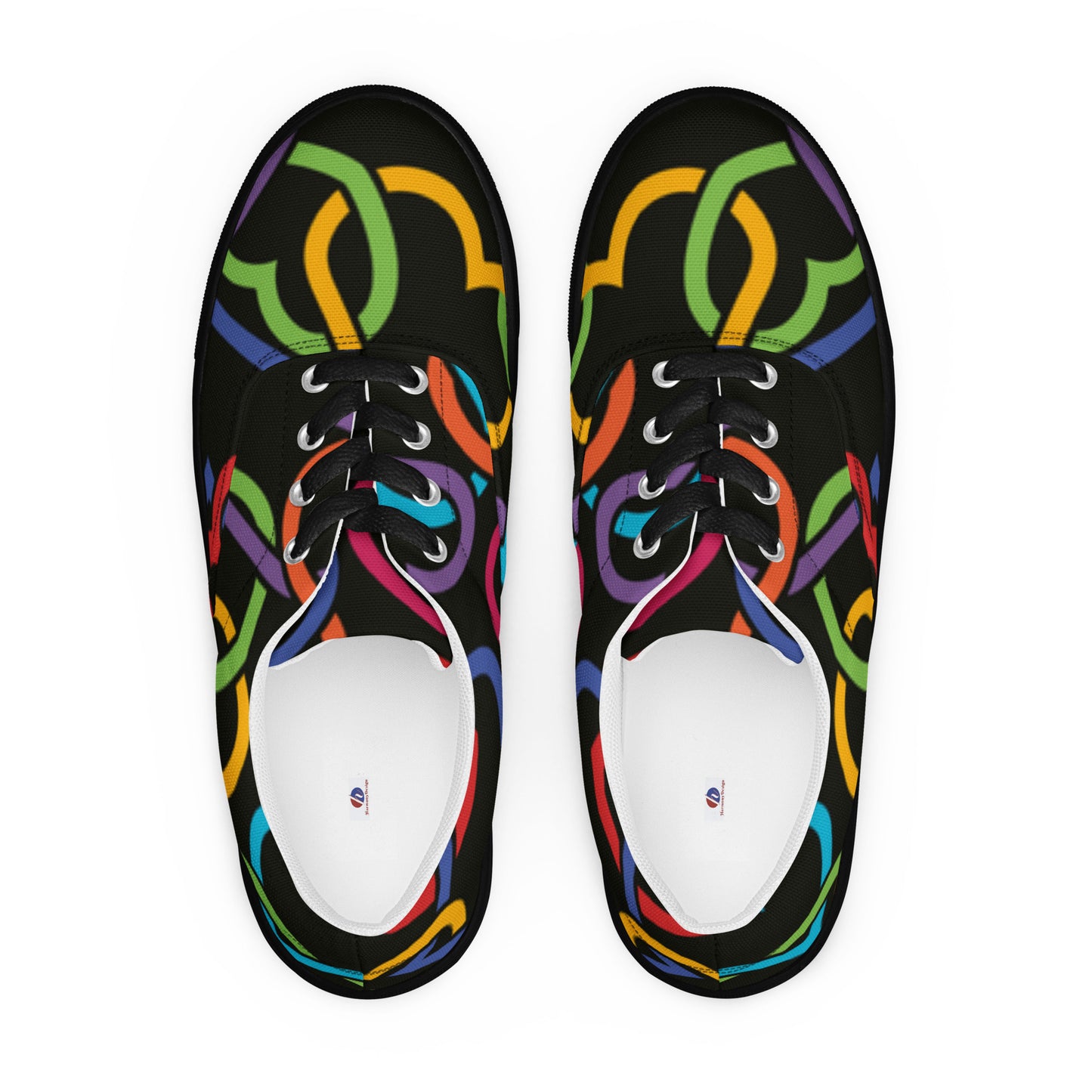 Men’s lace-up canvas shoes