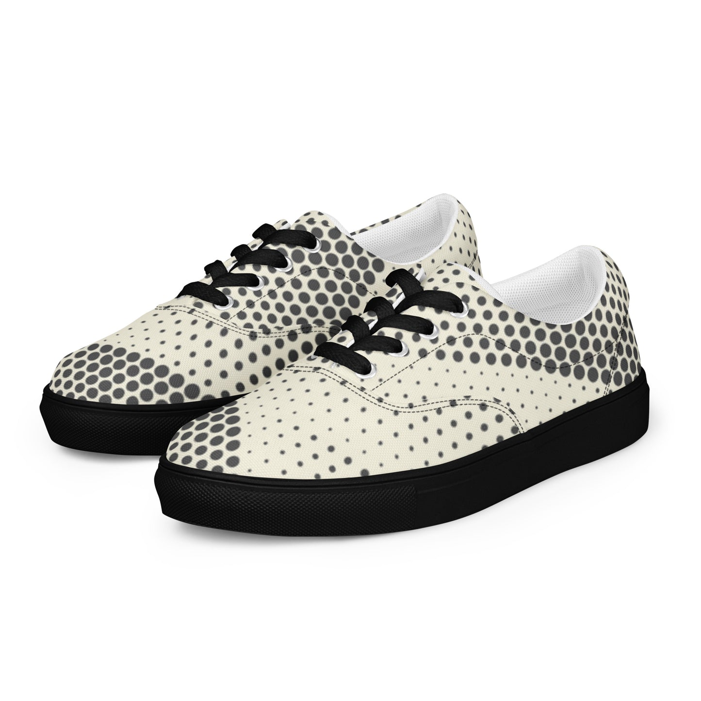 Men’s lace-up canvas shoes
