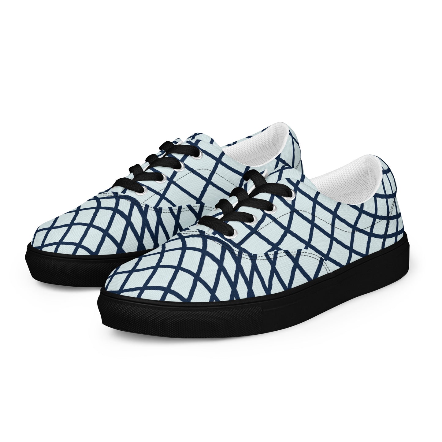 Men’s lace-up canvas shoes