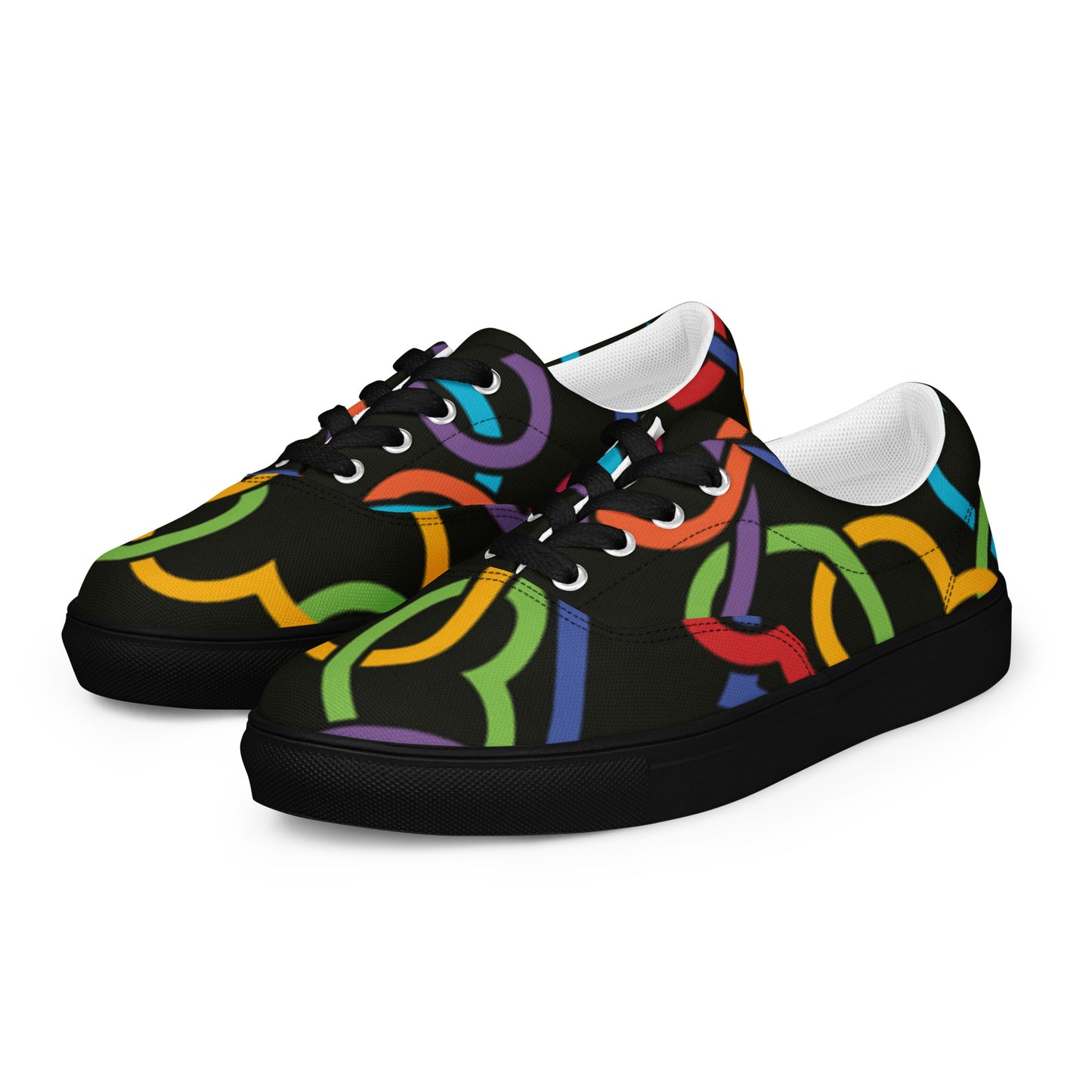 Men’s lace-up canvas shoes