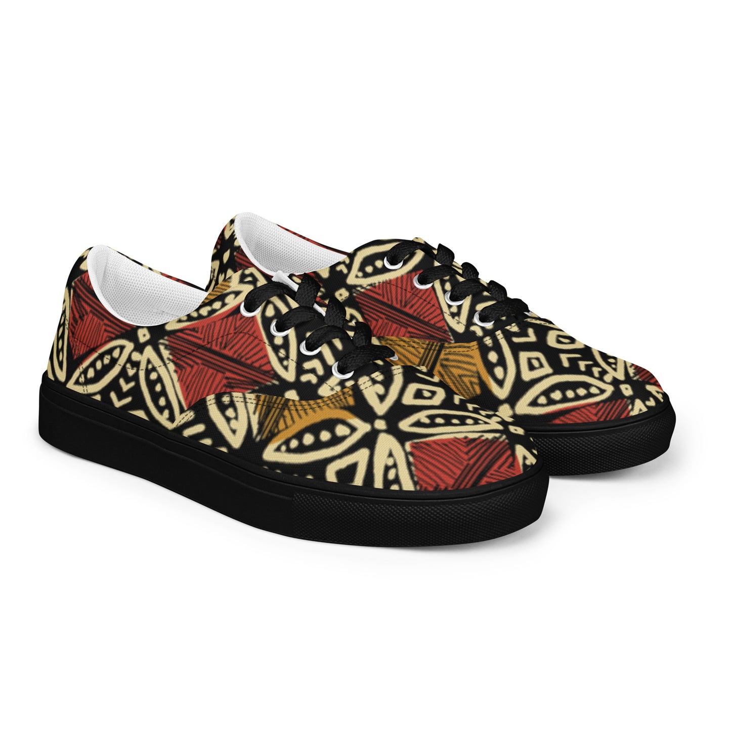 Men’s lace-up canvas shoes