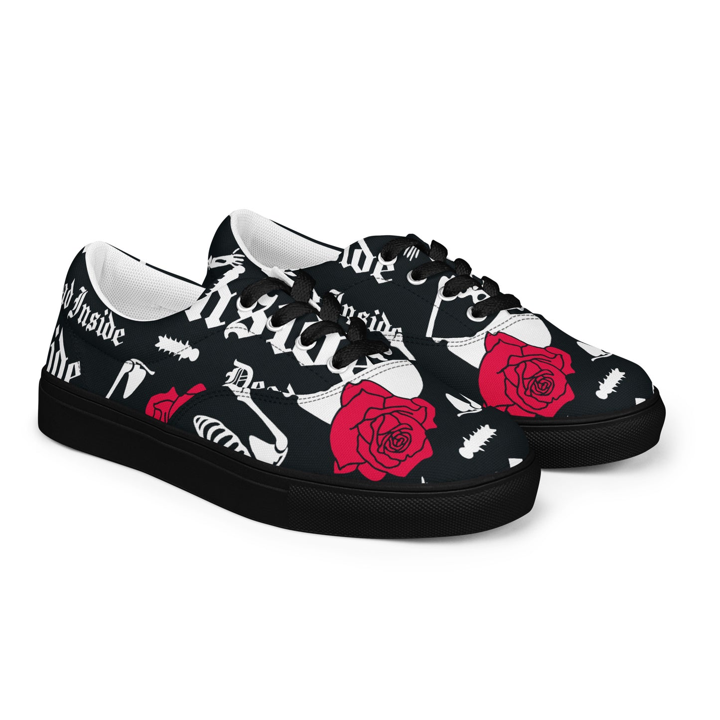 Men’s lace-up canvas shoes