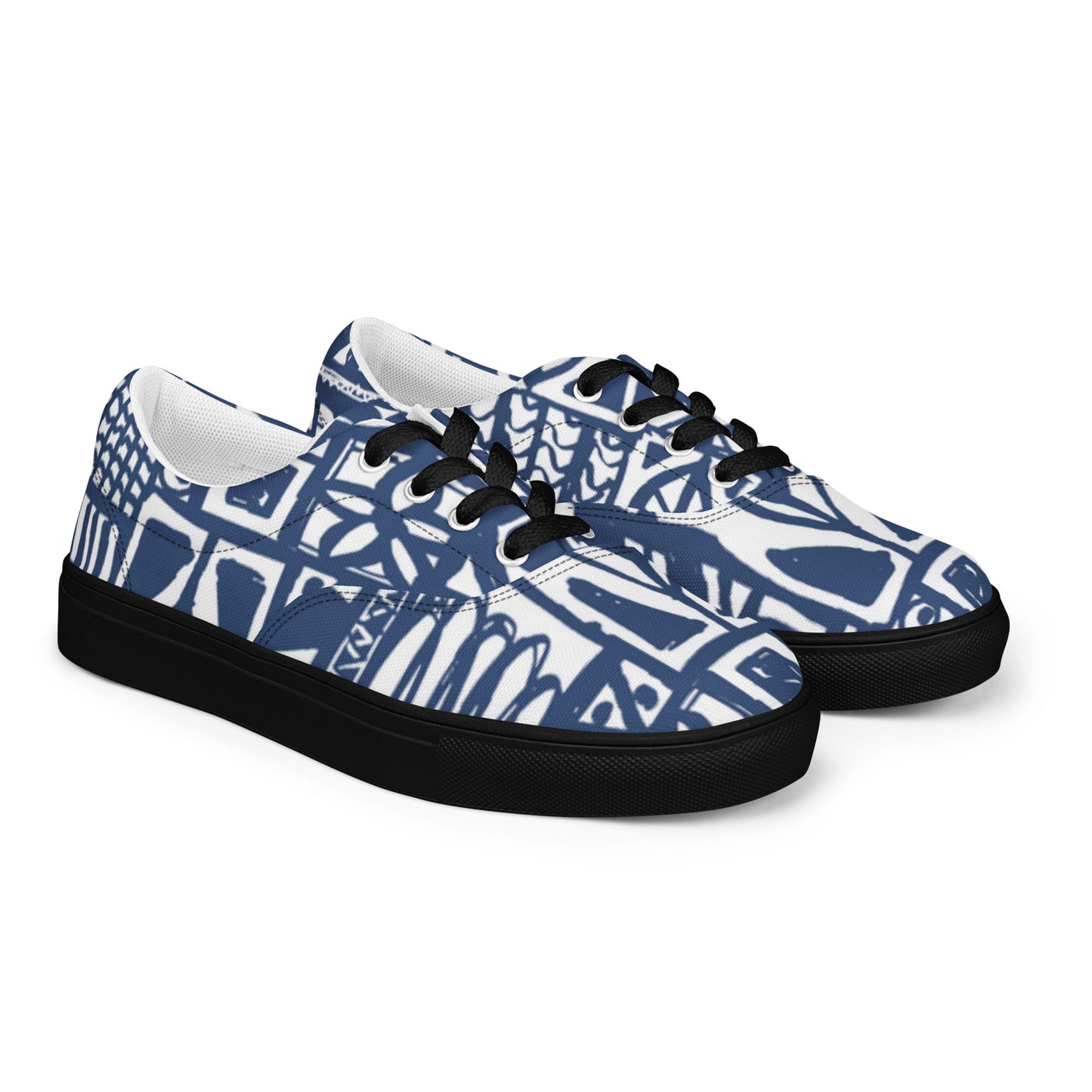 Men’s lace-up canvas shoes
