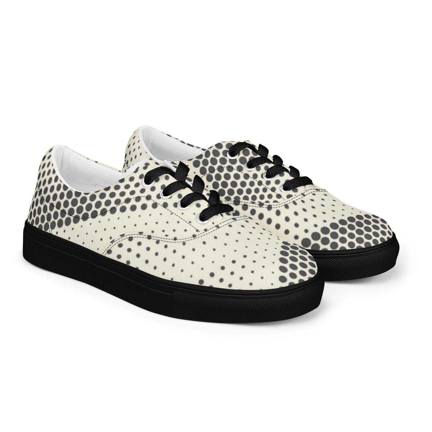 Men’s lace-up canvas shoes