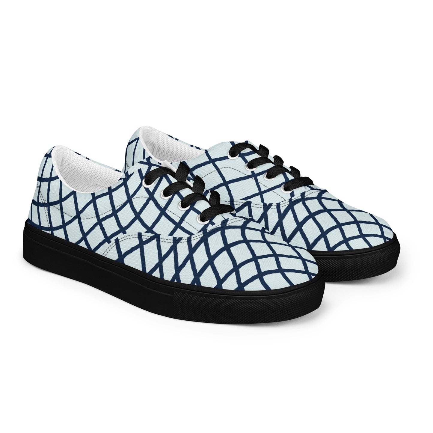 Men’s lace-up canvas shoes