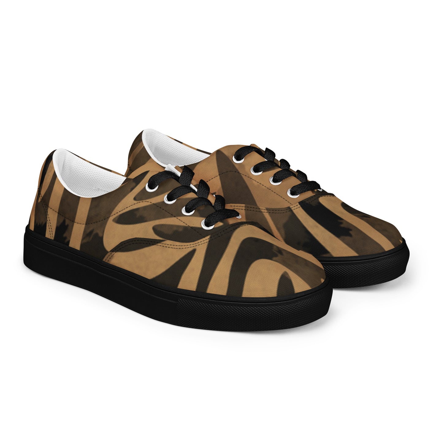 Men’s lace-up canvas shoes