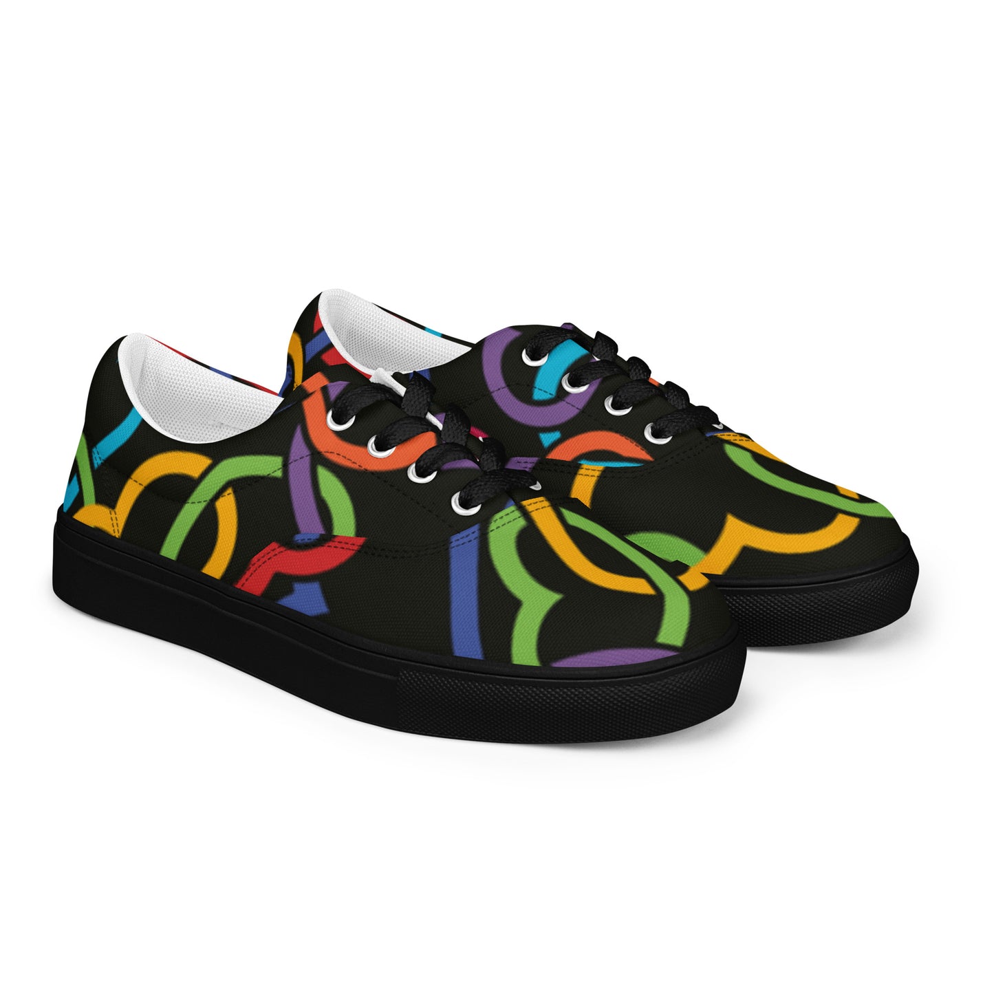 Men’s lace-up canvas shoes