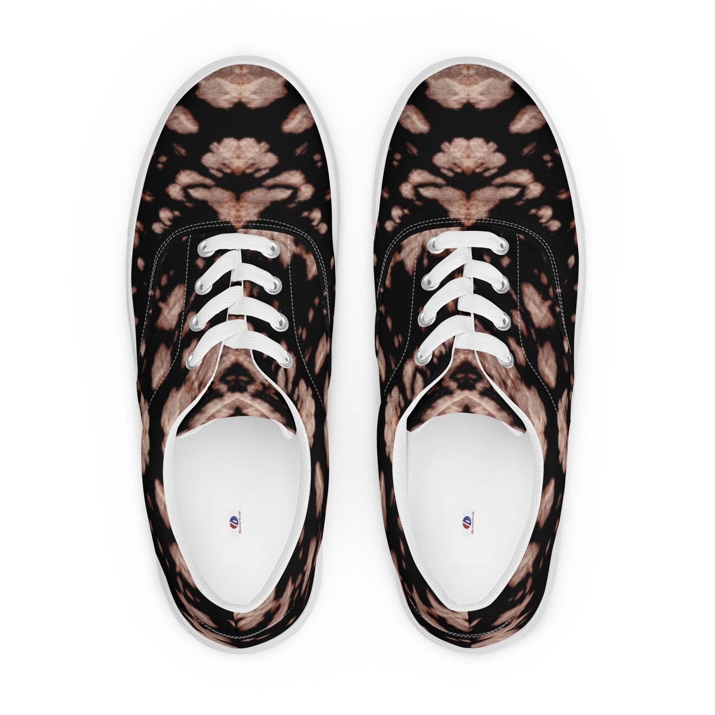 Men’s lace-up canvas shoes
