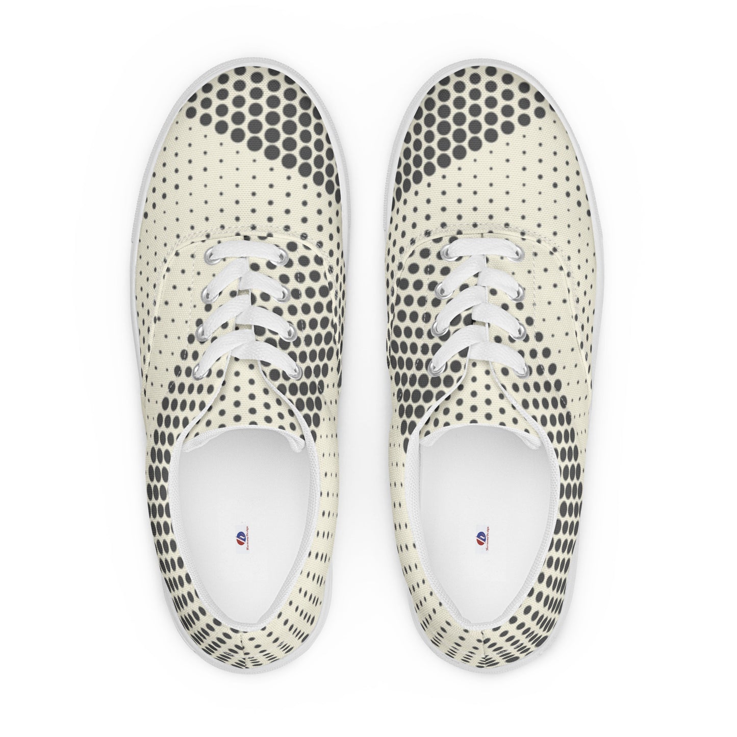 Men’s lace-up canvas shoes