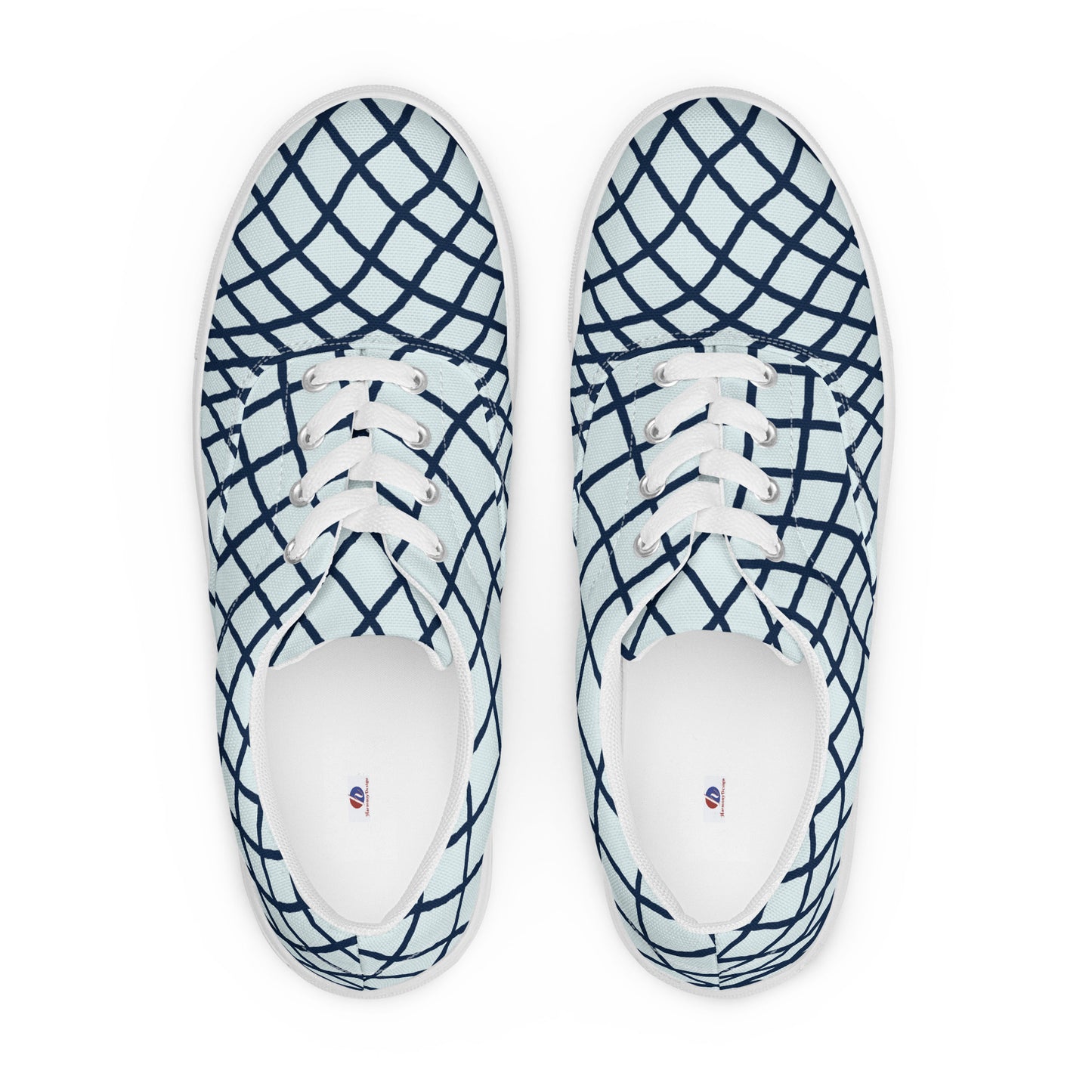 Men’s lace-up canvas shoes