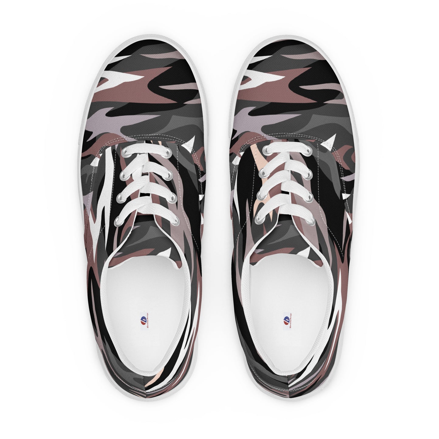Men’s lace-up canvas shoes