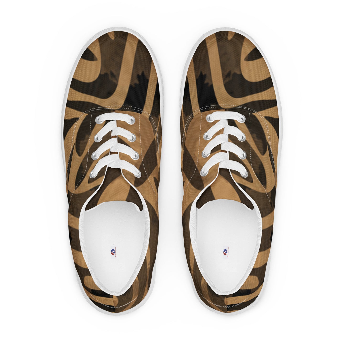 Men’s lace-up canvas shoes