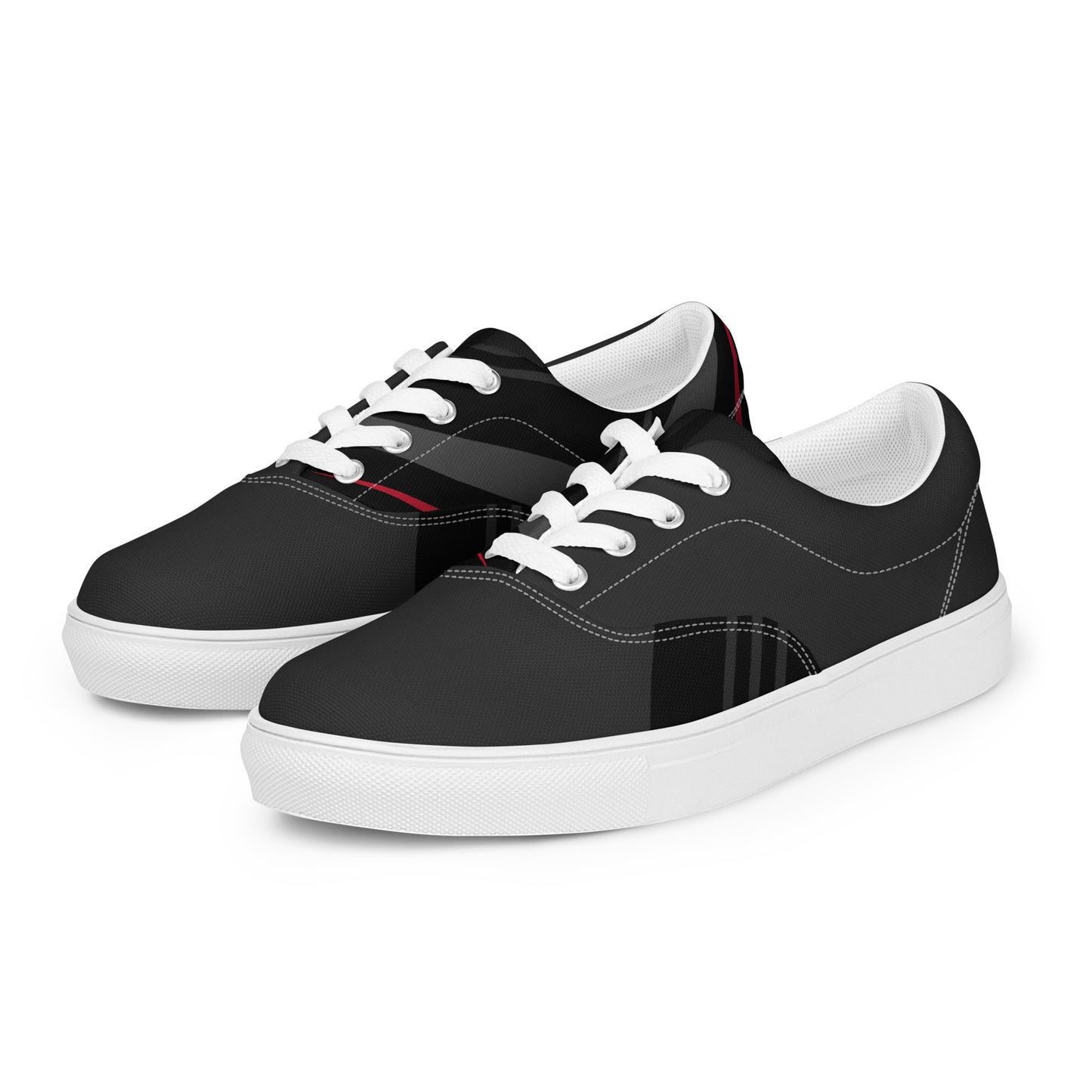 Men’s lace-up canvas shoes