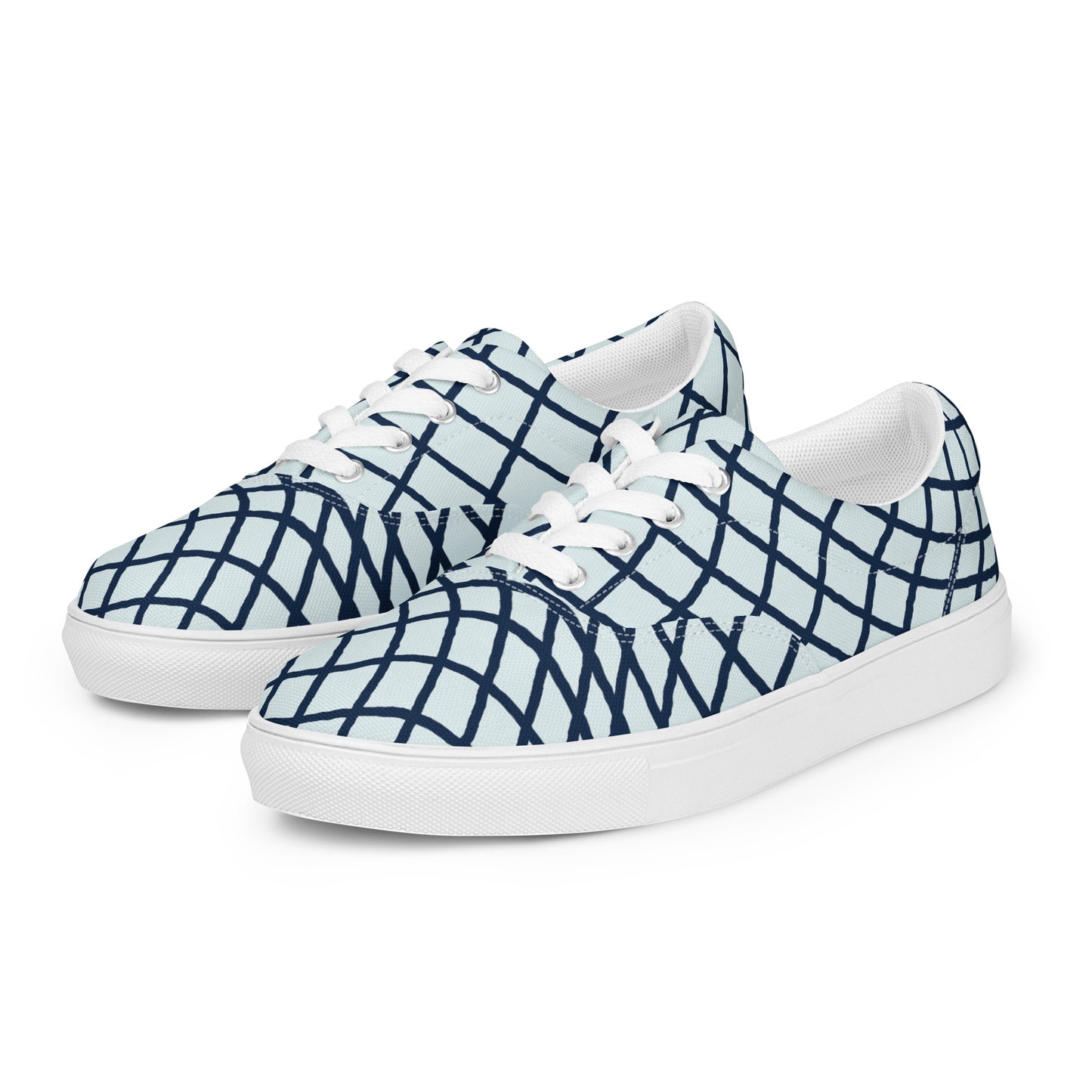 Men’s lace-up canvas shoes