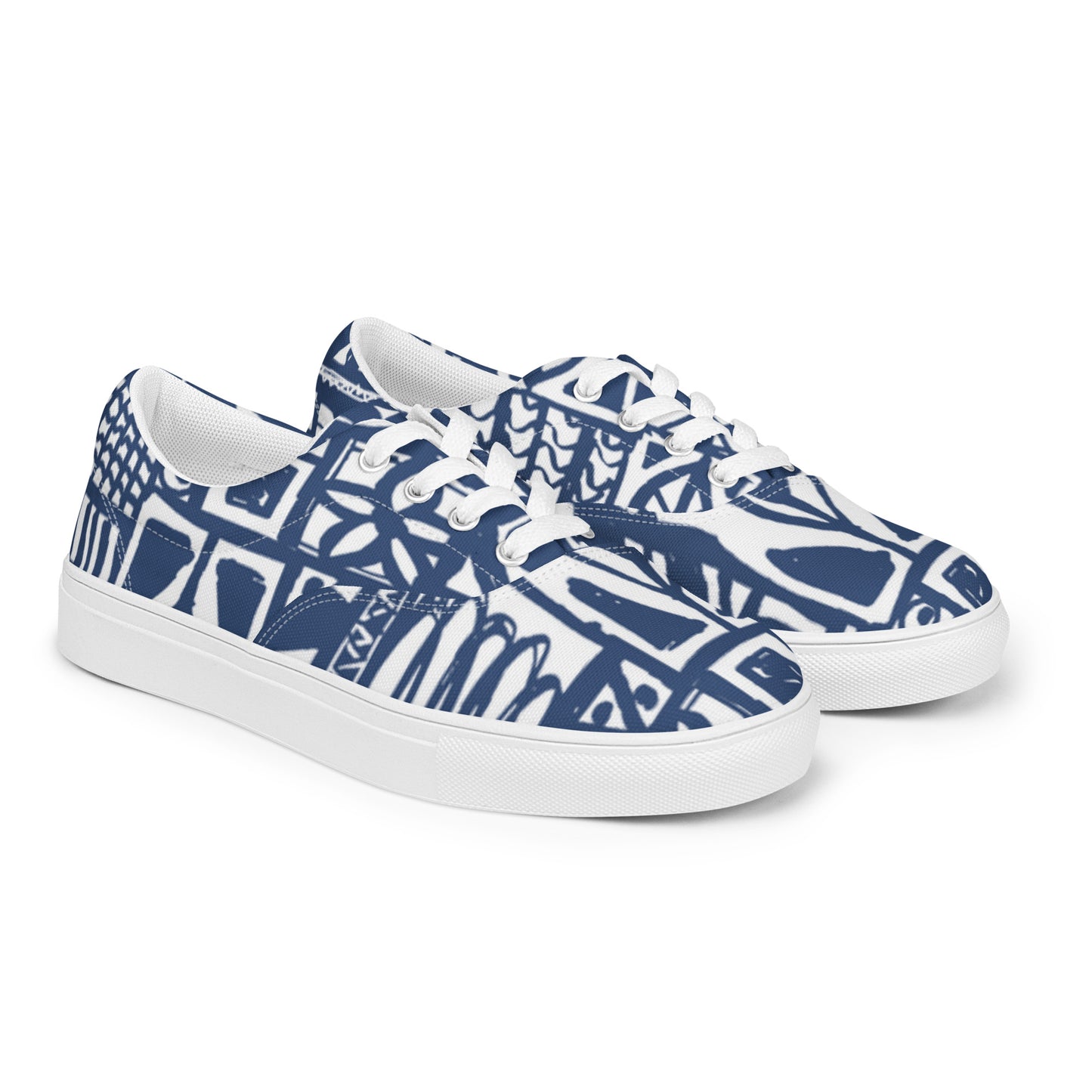 Men’s lace-up canvas shoes