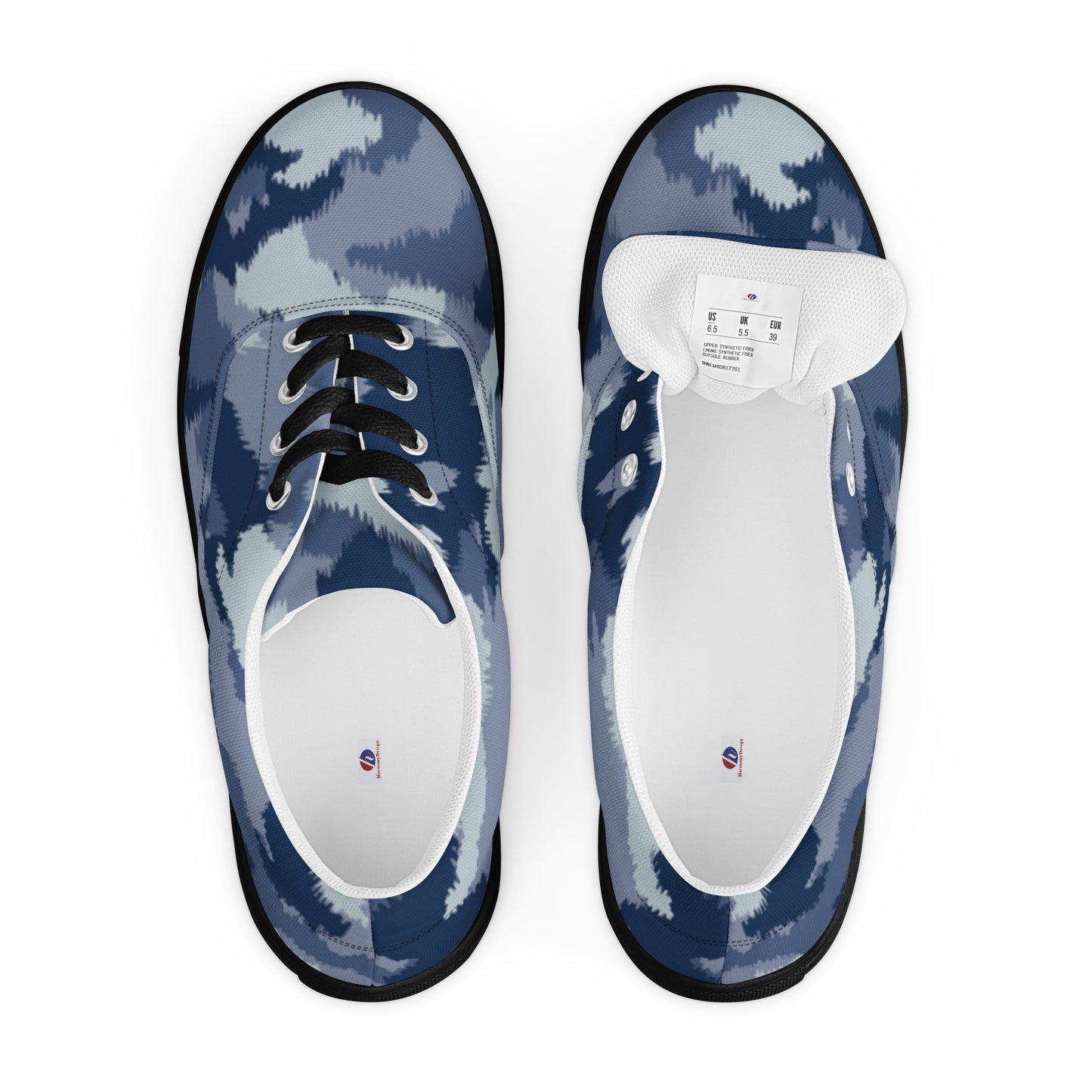 Women’s lace-up canvas shoes