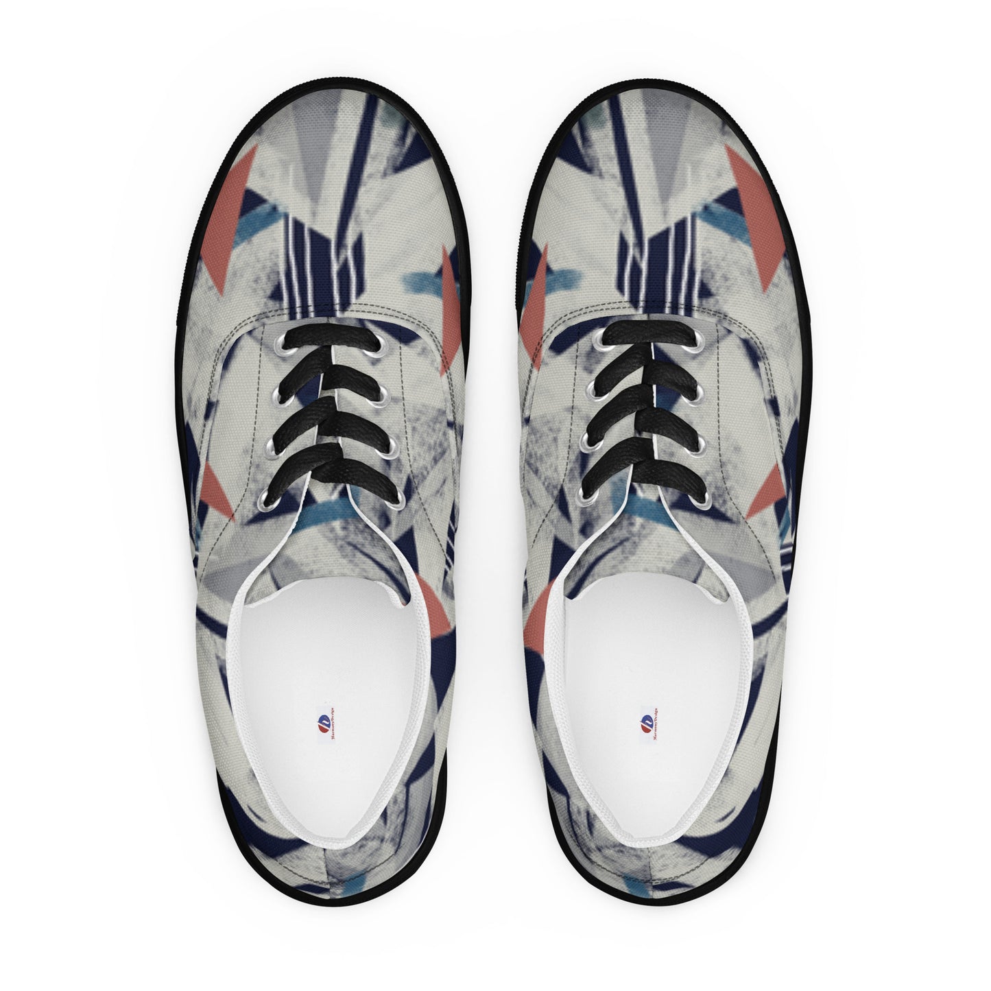 Women’s lace-up canvas shoes