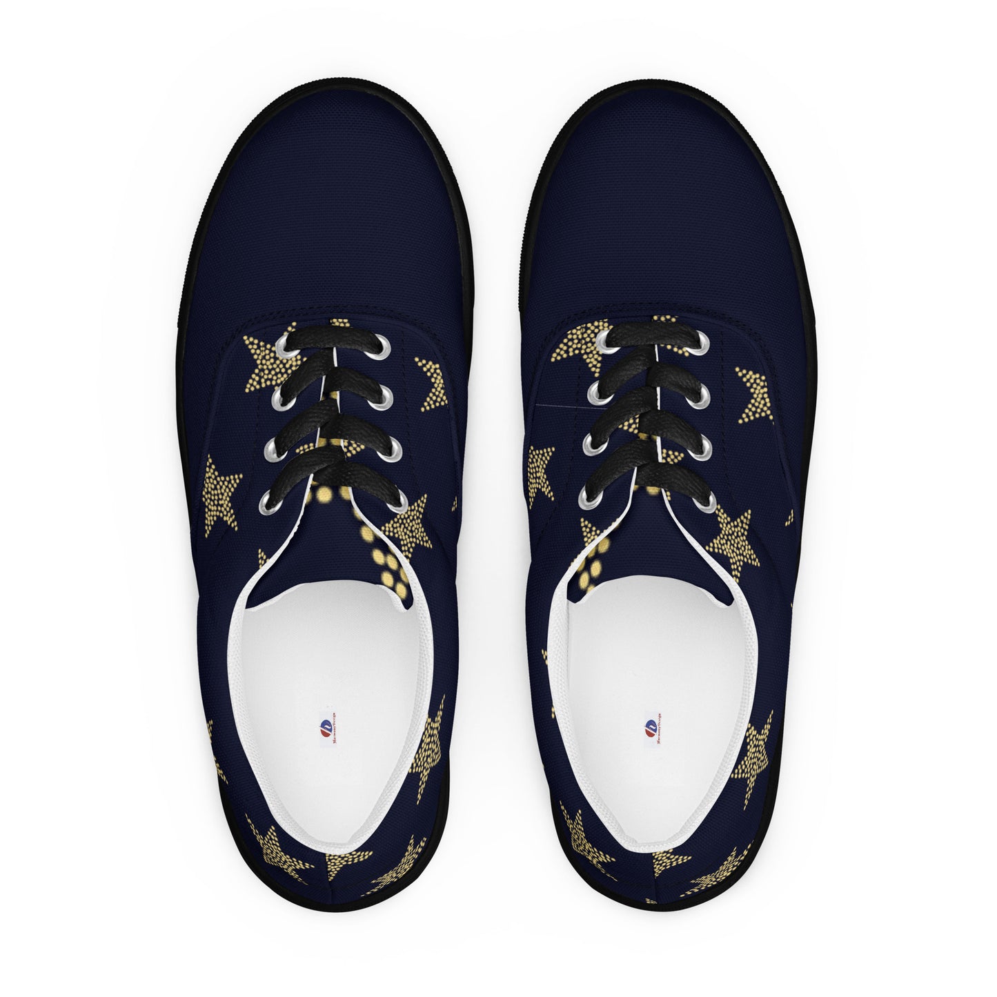 Women’s lace-up canvas shoes