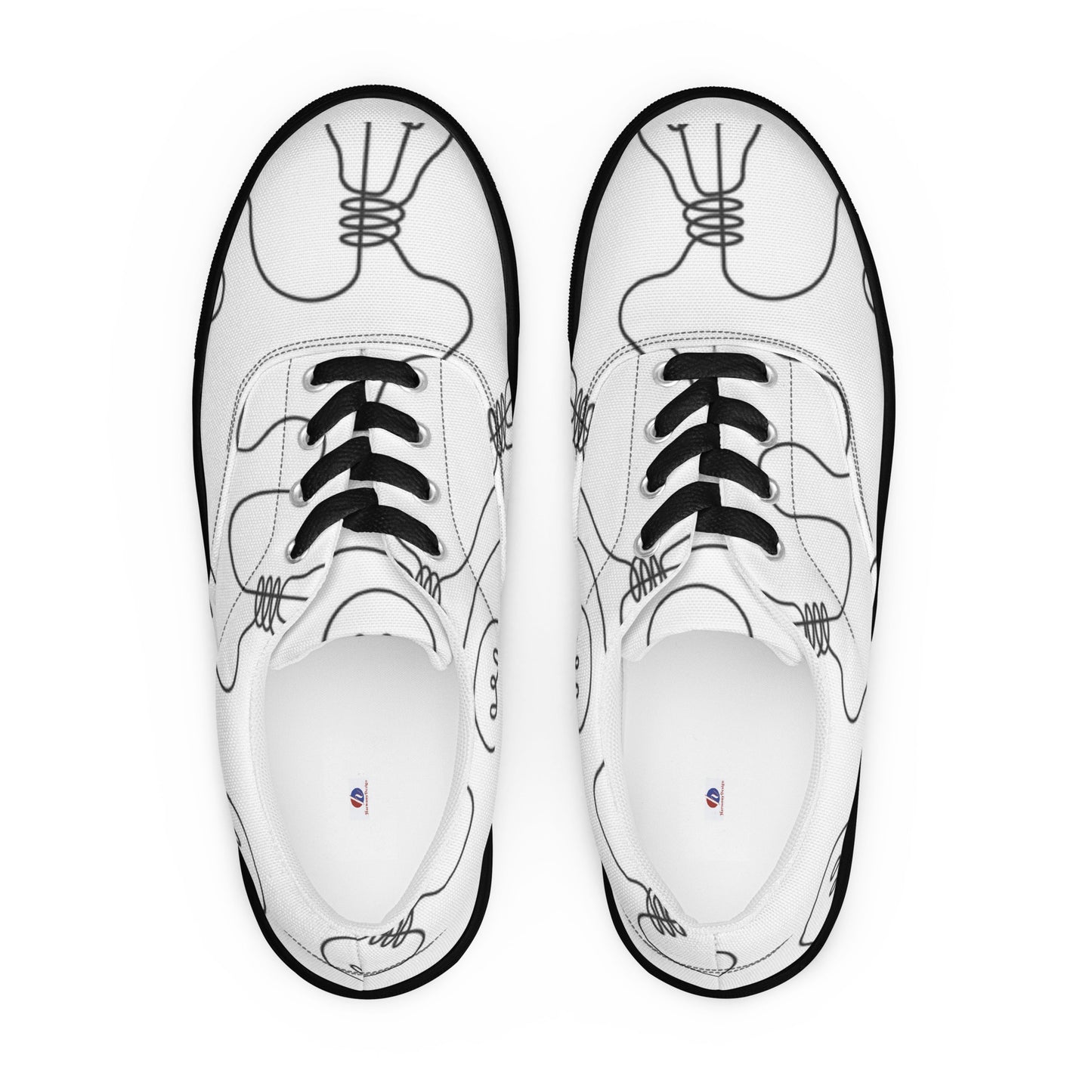 Women’s lace-up canvas shoes