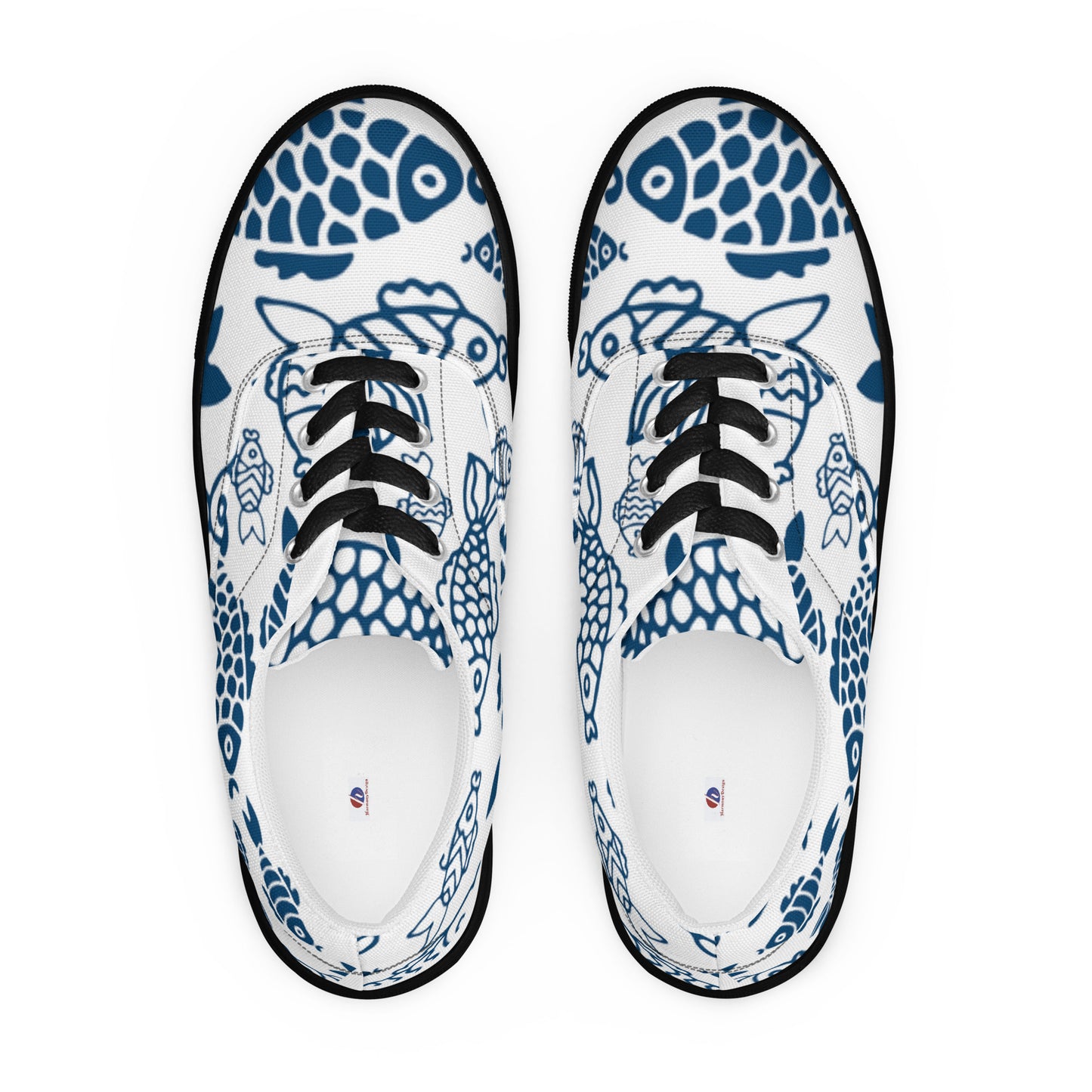 Women’s lace-up canvas shoes