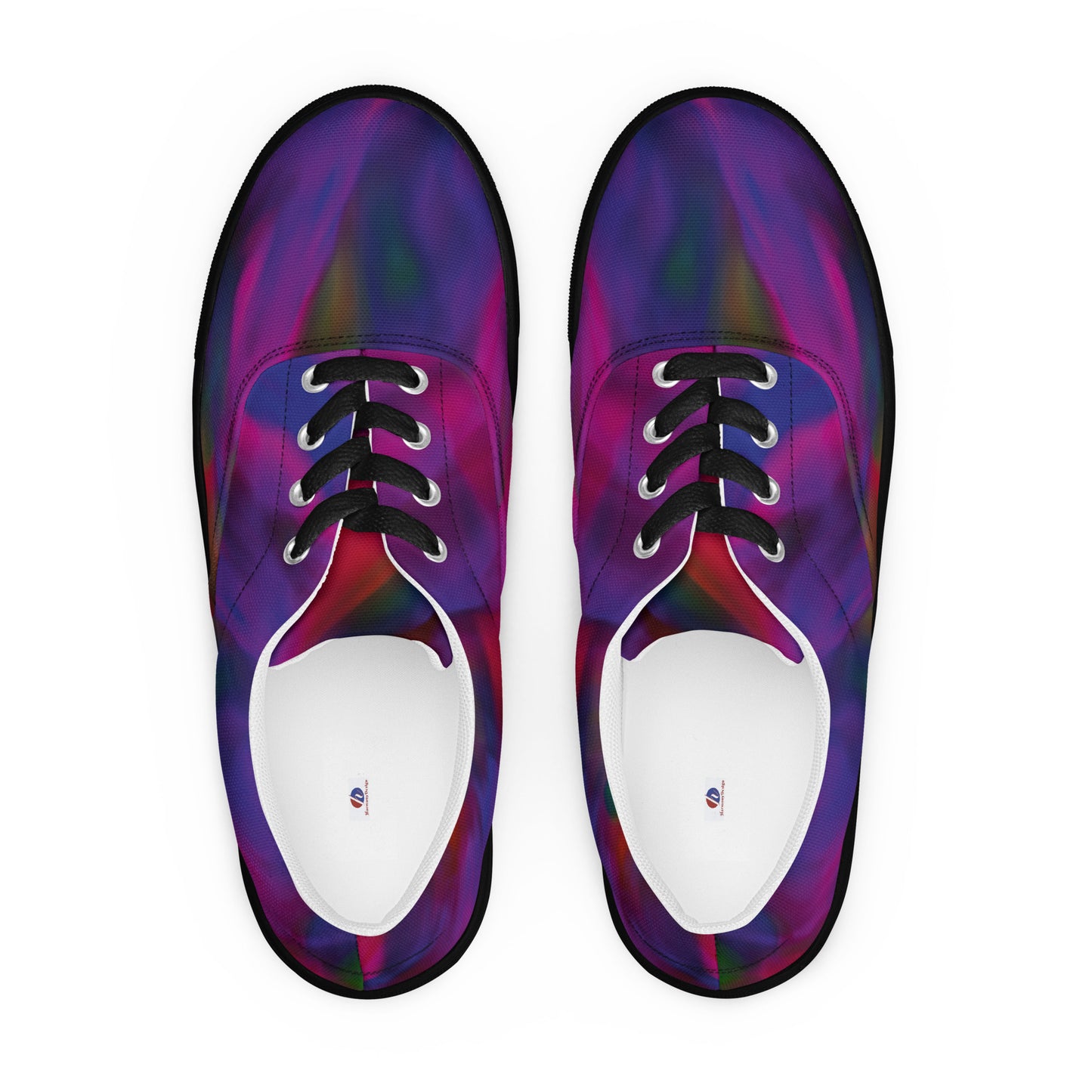 Women’s lace-up canvas shoes